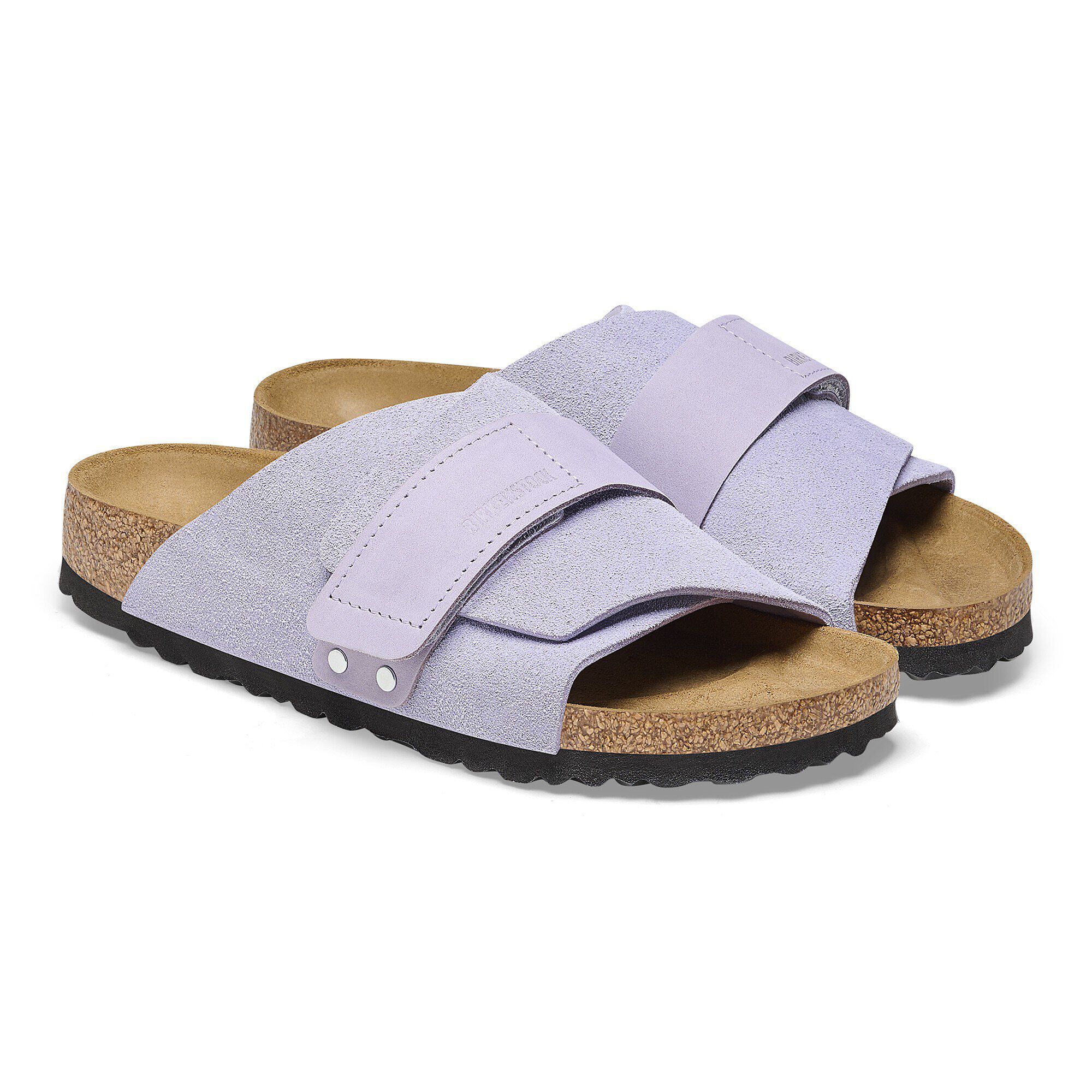 Kyoto Suede Leather Purple Fog - Image 5