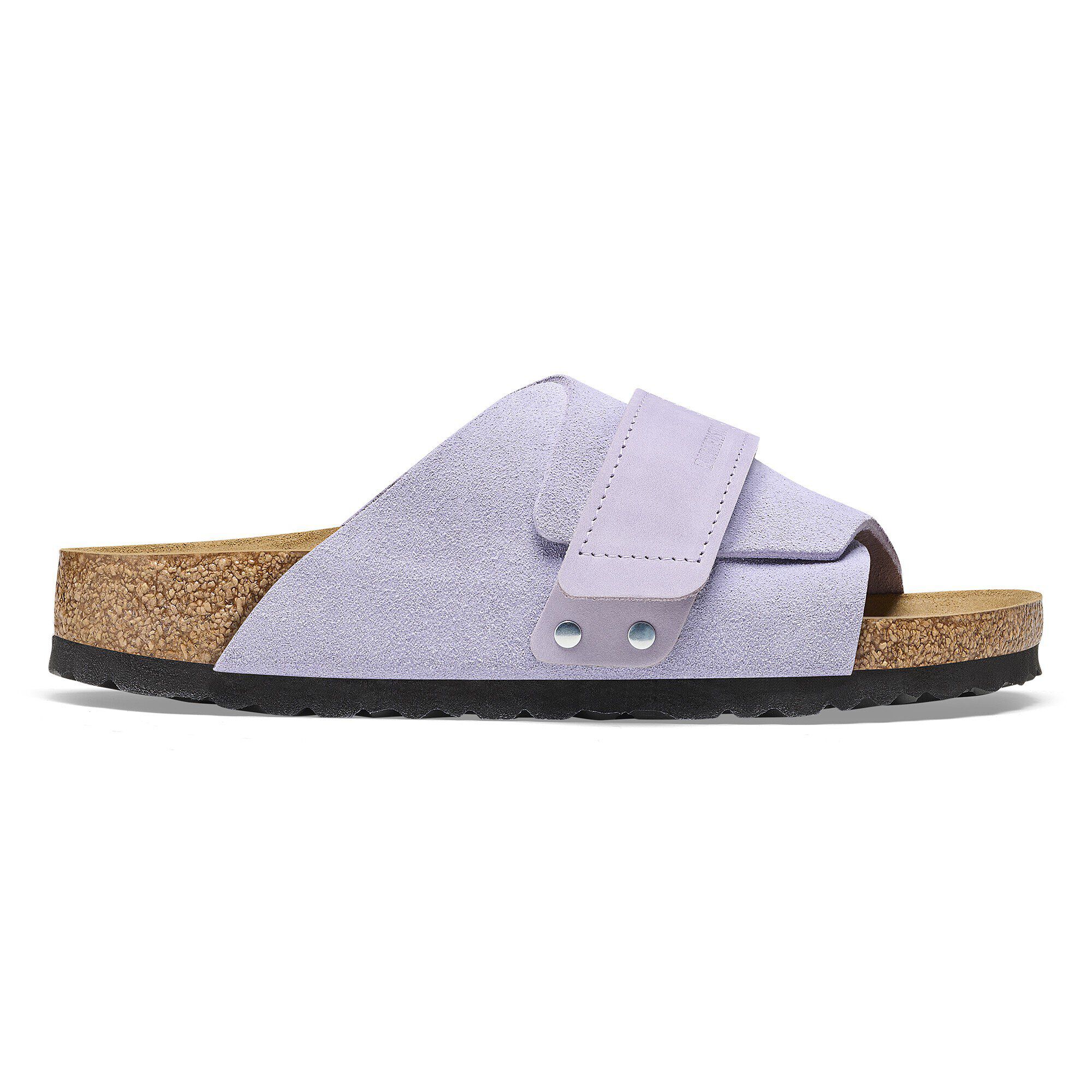 Kyoto Suede Leather Purple Fog - Image 3