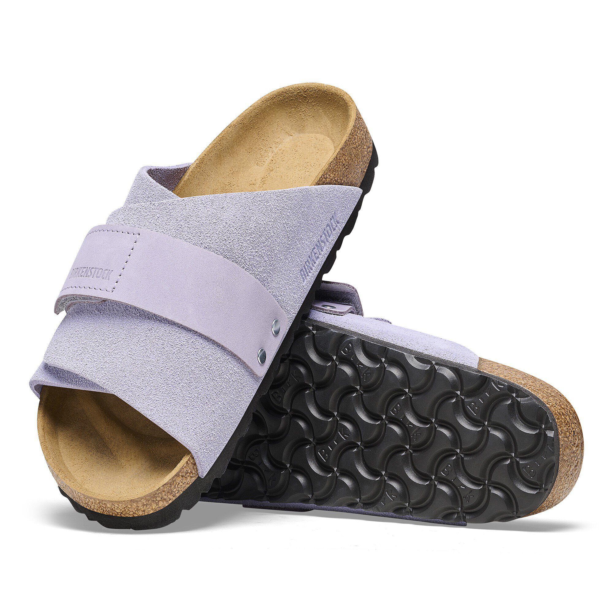 Kyoto Suede Leather Purple Fog - Image 6