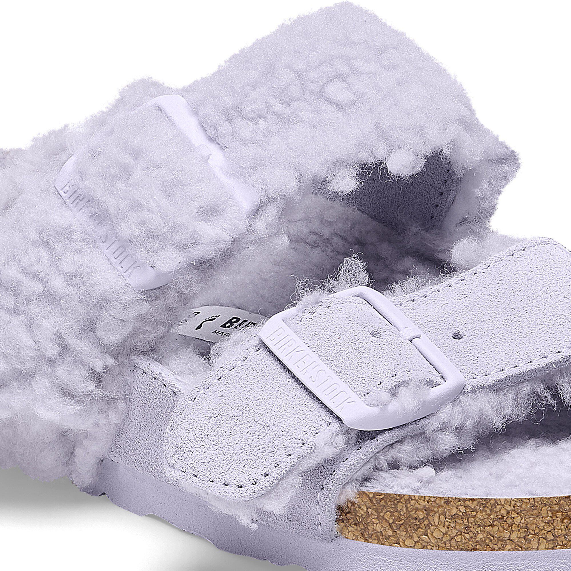 Arizona Teddy Split Suede Leather/Fur - Image 7