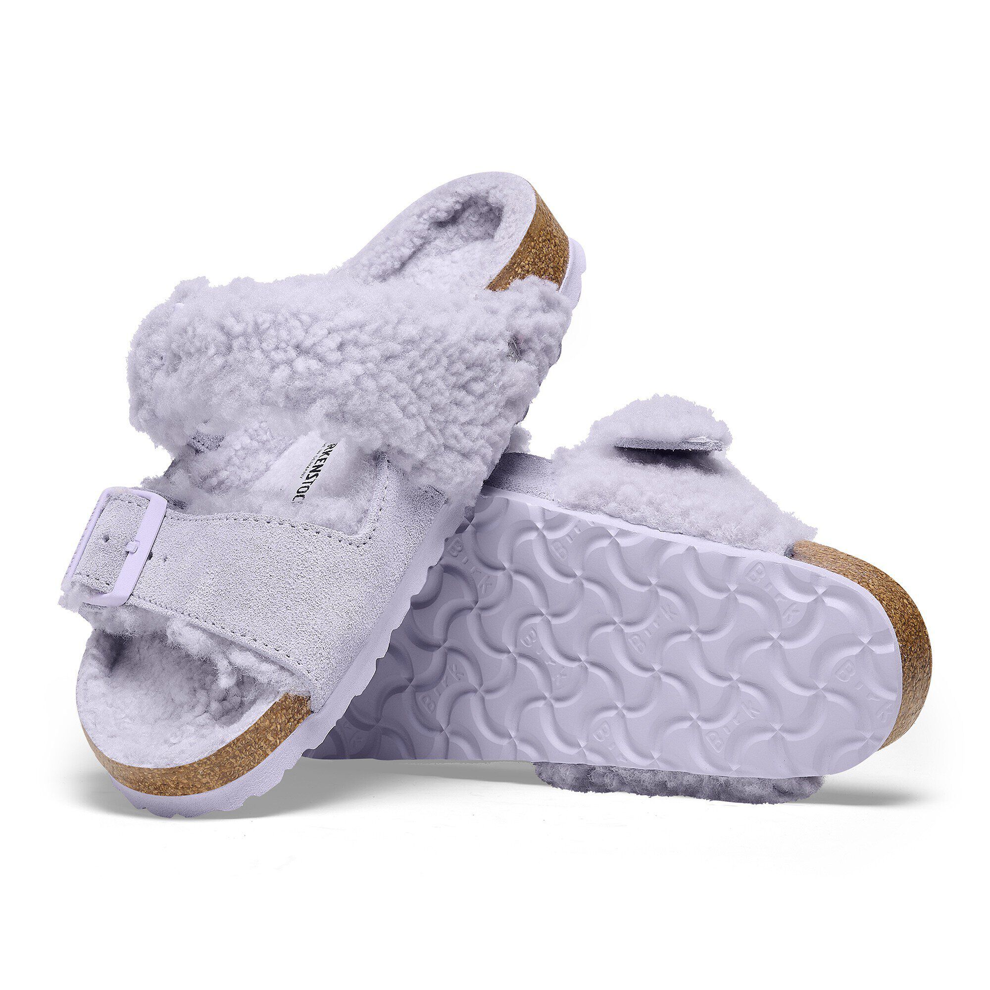 Arizona Teddy Split Suede Leather/Fur - Image 8