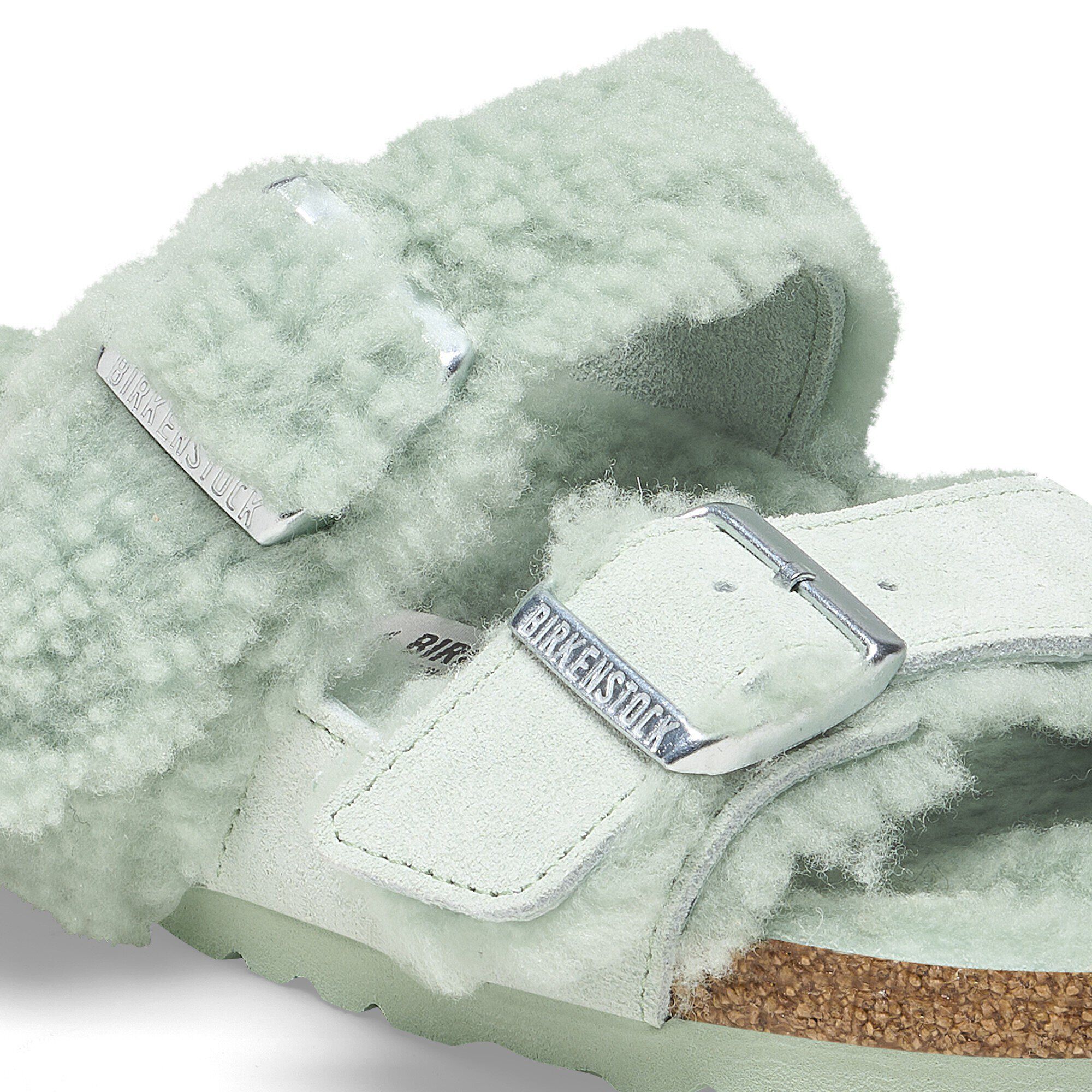 Arizona Teddy Split Suede Leather/Fur - Image 4