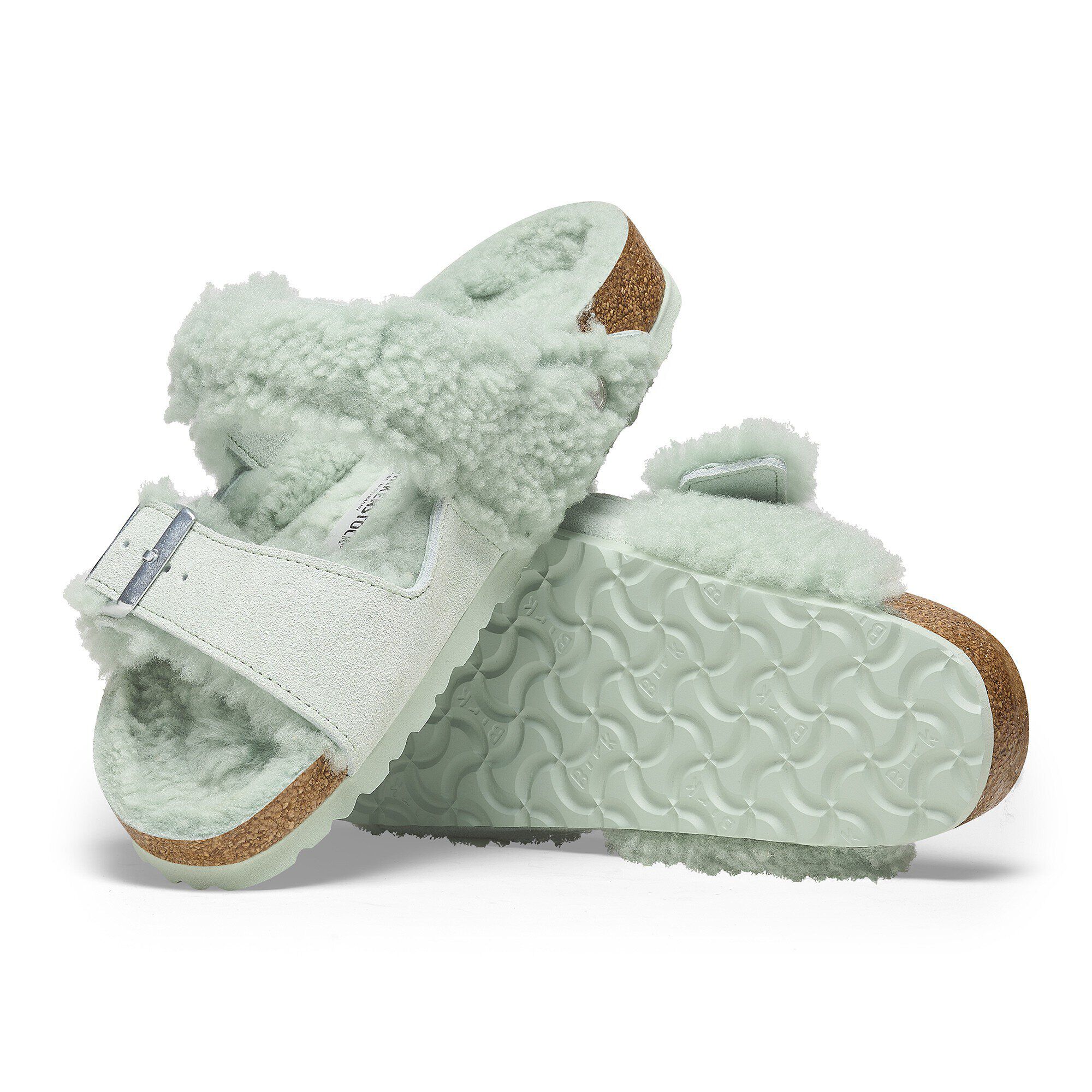 Arizona Teddy Split Suede Leather/Fur - Image 5