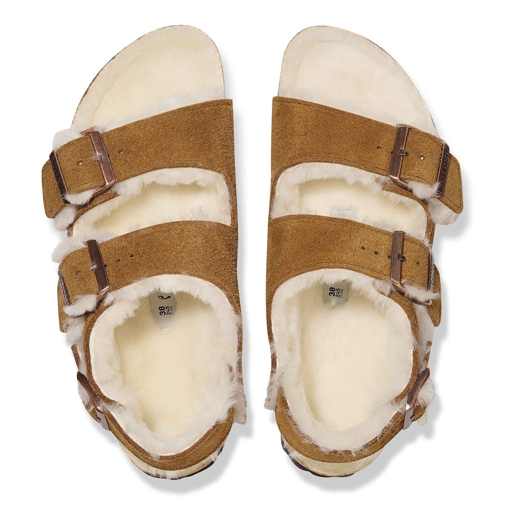 Milano Shearling Suede Leather/Fur - Image 2