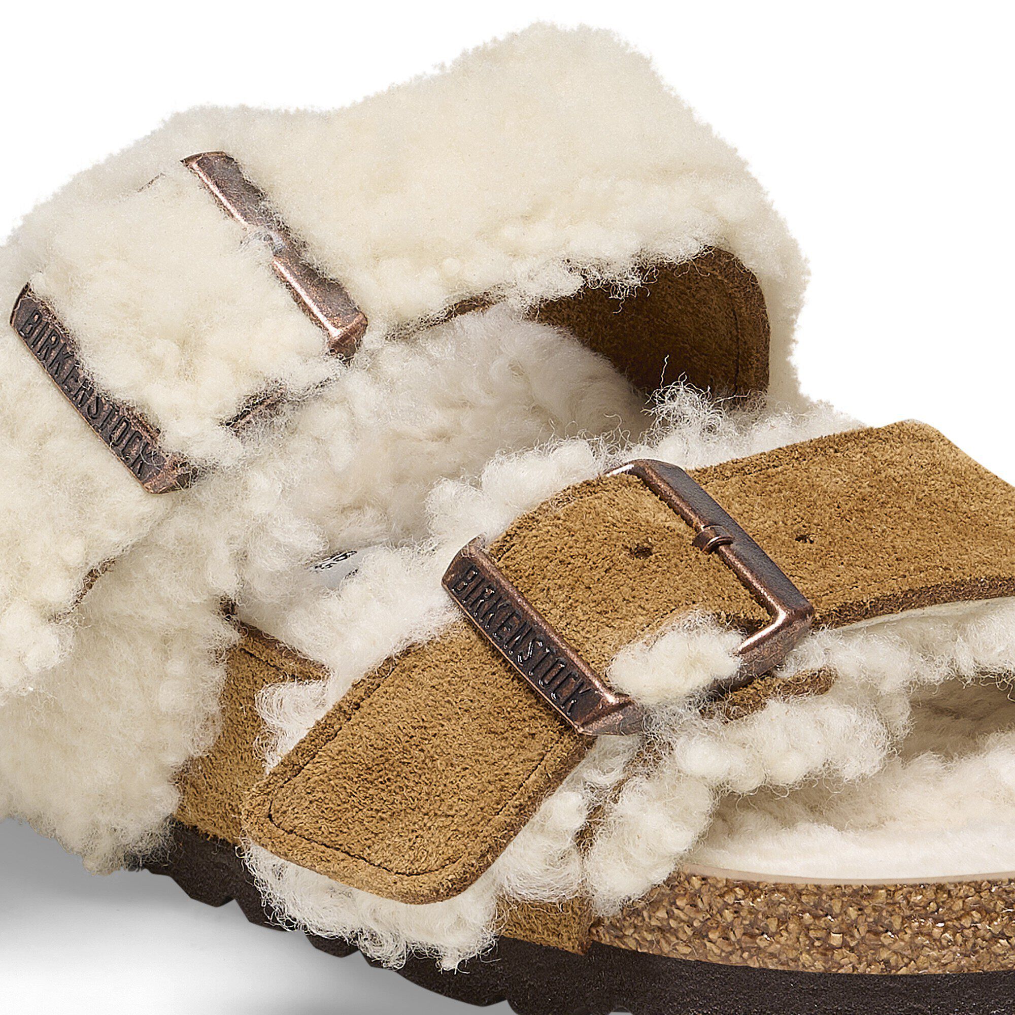 Arizona Teddy Split Suede Leather/Fur - Image 5