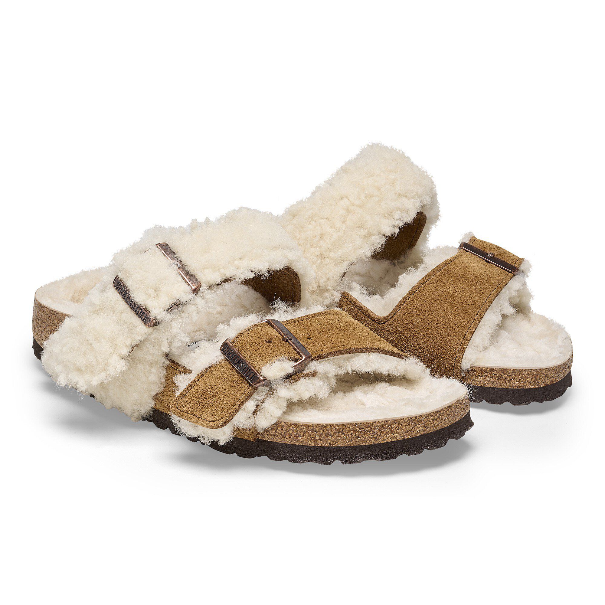 Arizona Teddy Split Suede Leather/Fur - Image 8