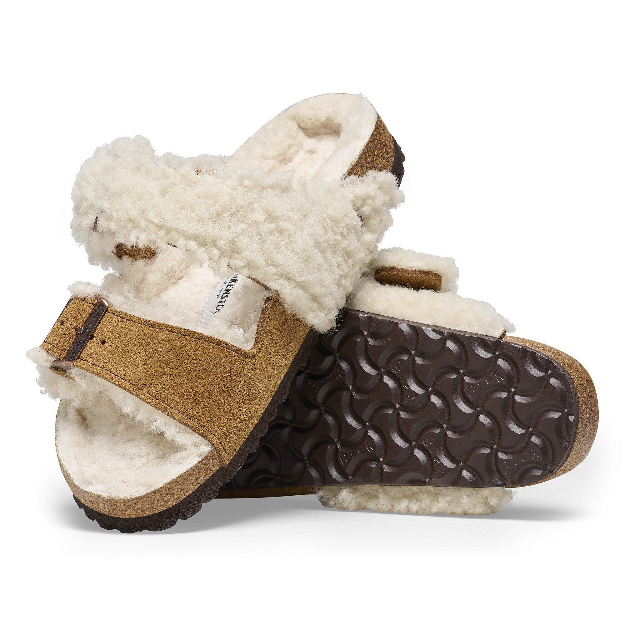 Arizona Teddy Split Suede Leather/Fur - Image 6