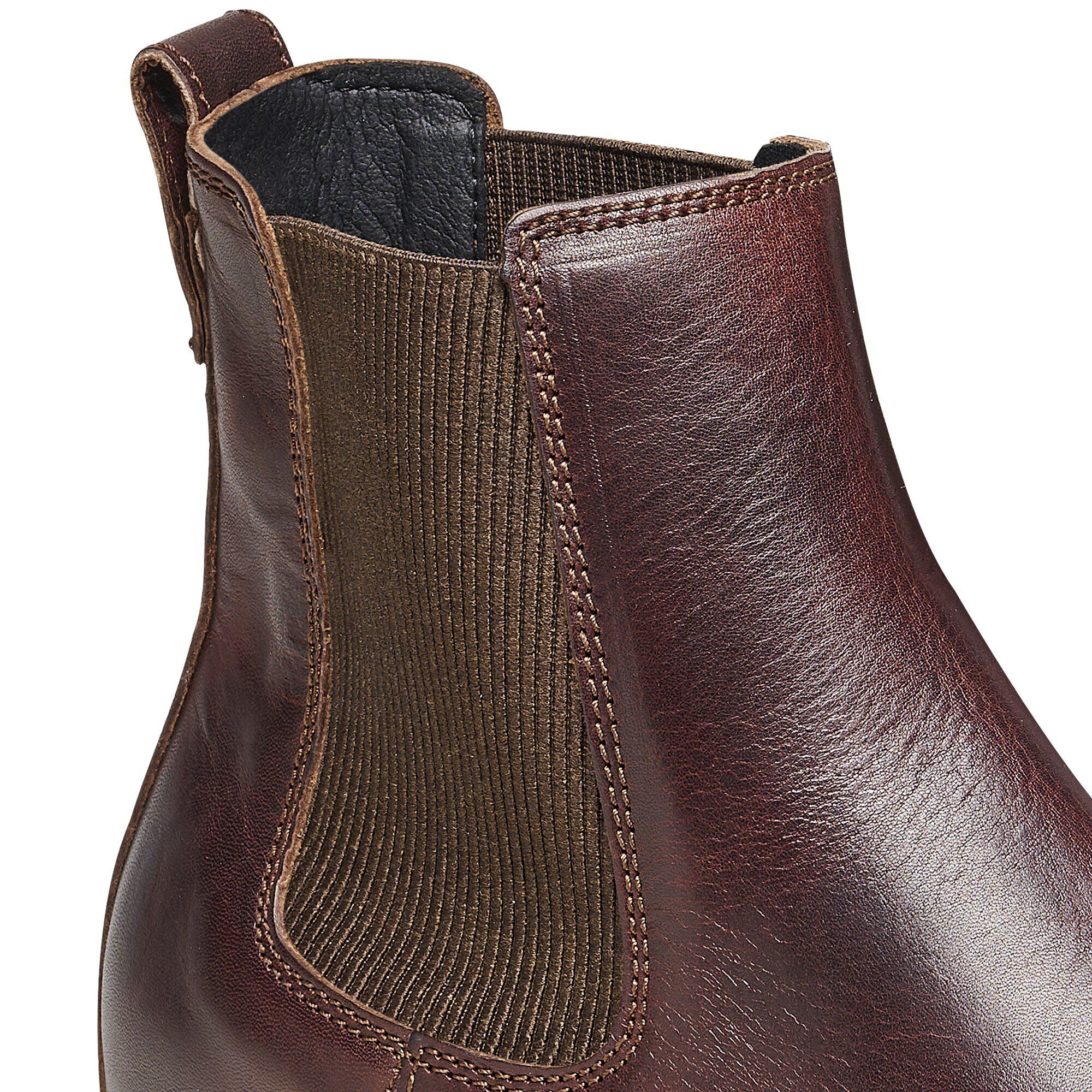 Highwood Slip On Men Leather Chocolate - Image 5