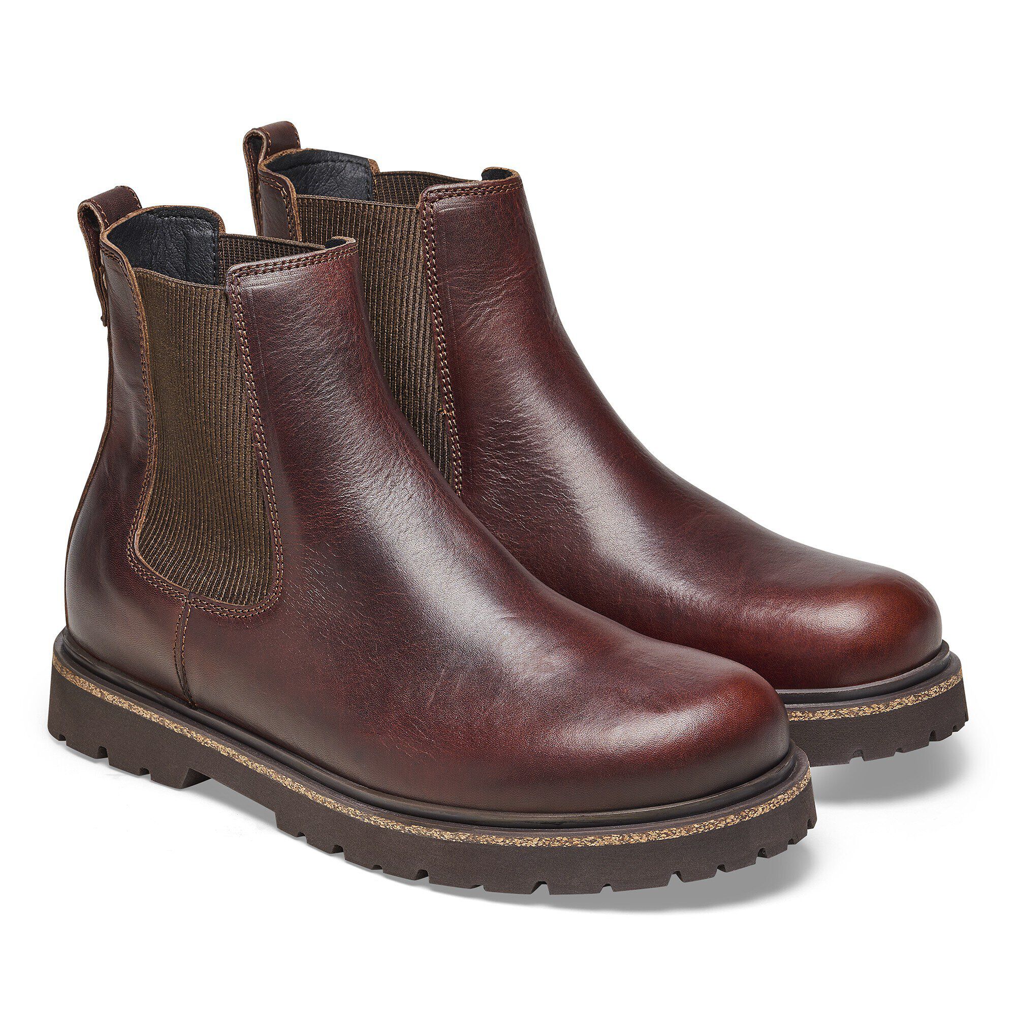 Highwood Slip On Men Leather Chocolate - Image 8
