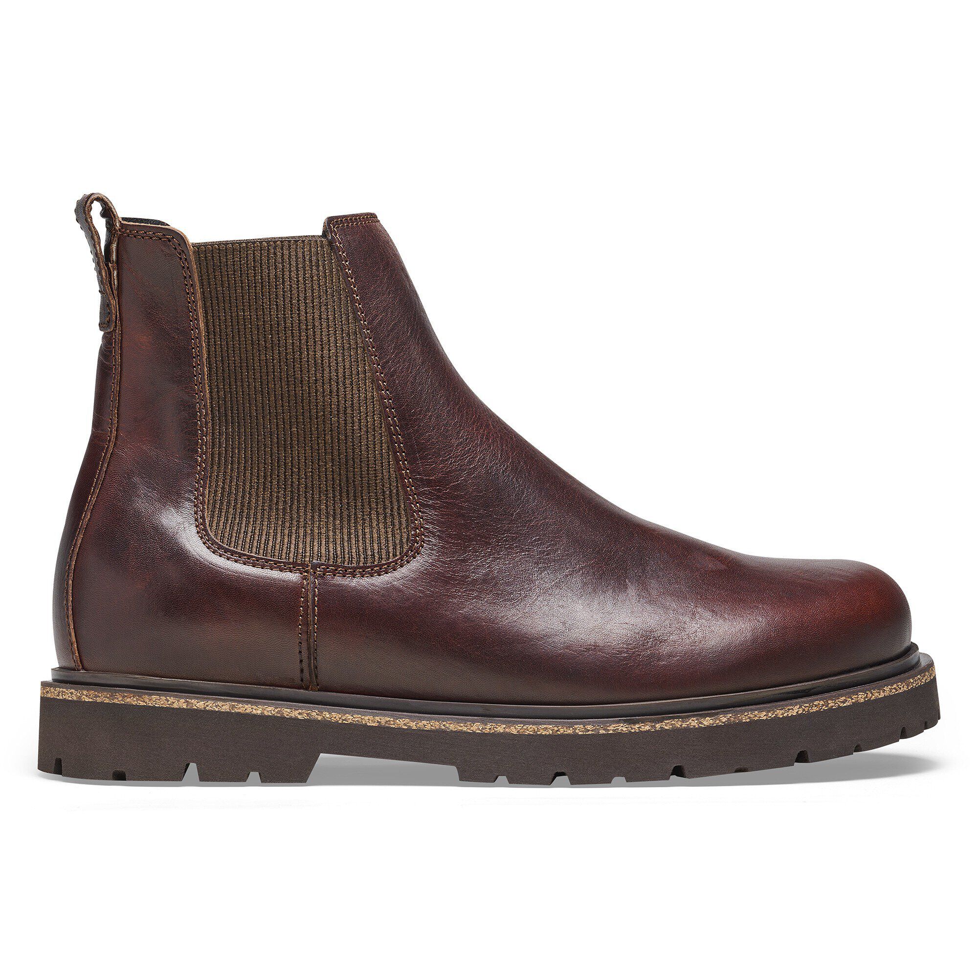 Highwood Slip On Men Leather Chocolate - Image 3
