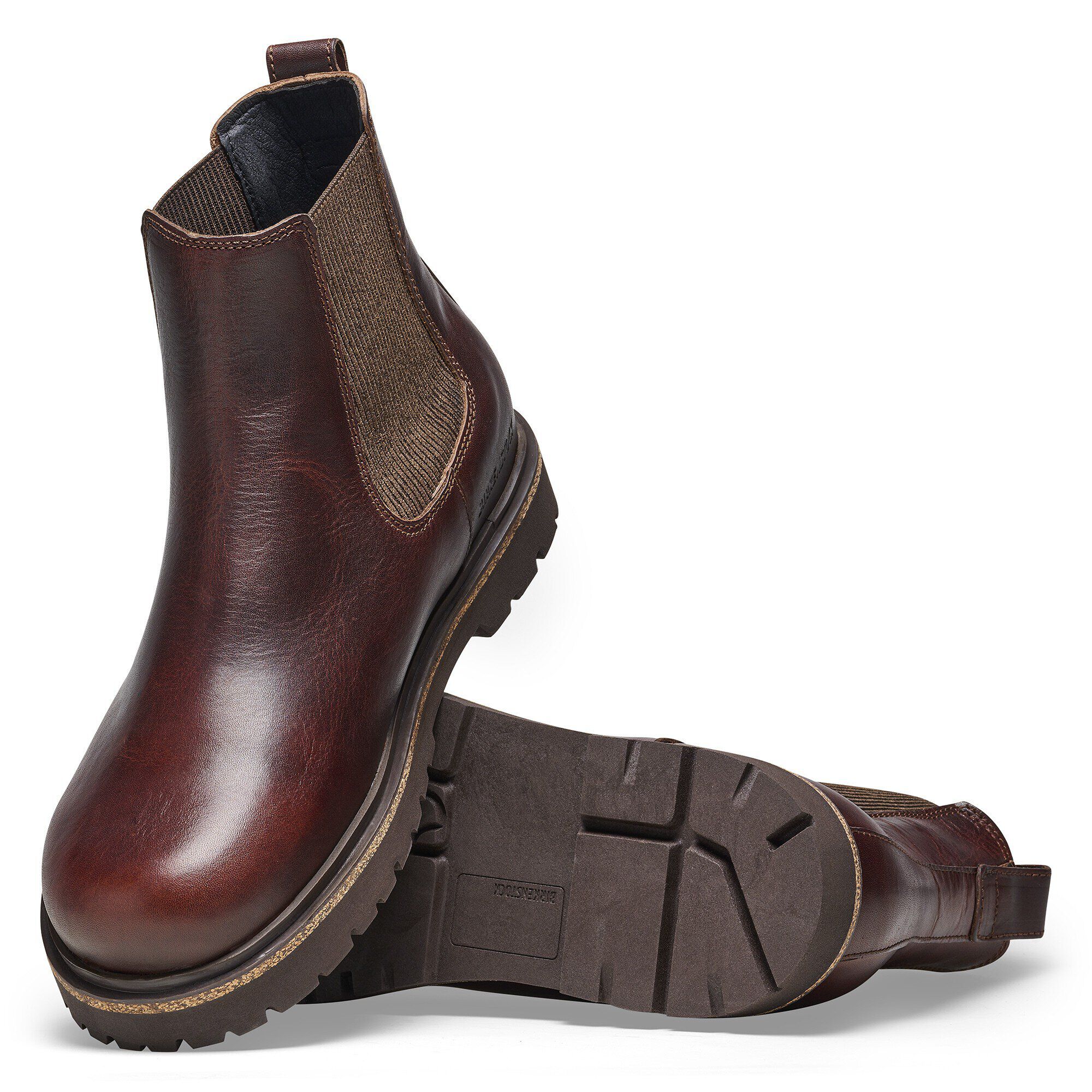Highwood Slip On Men Leather Chocolate - Image 6