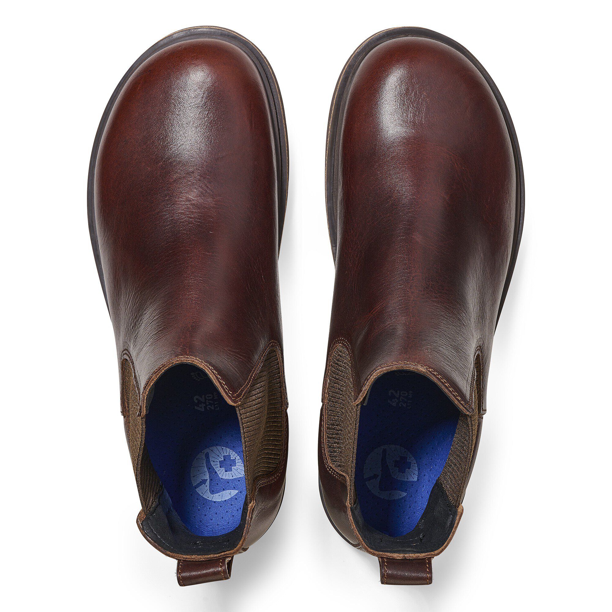 Highwood Slip On Men Leather Chocolate - Image 2