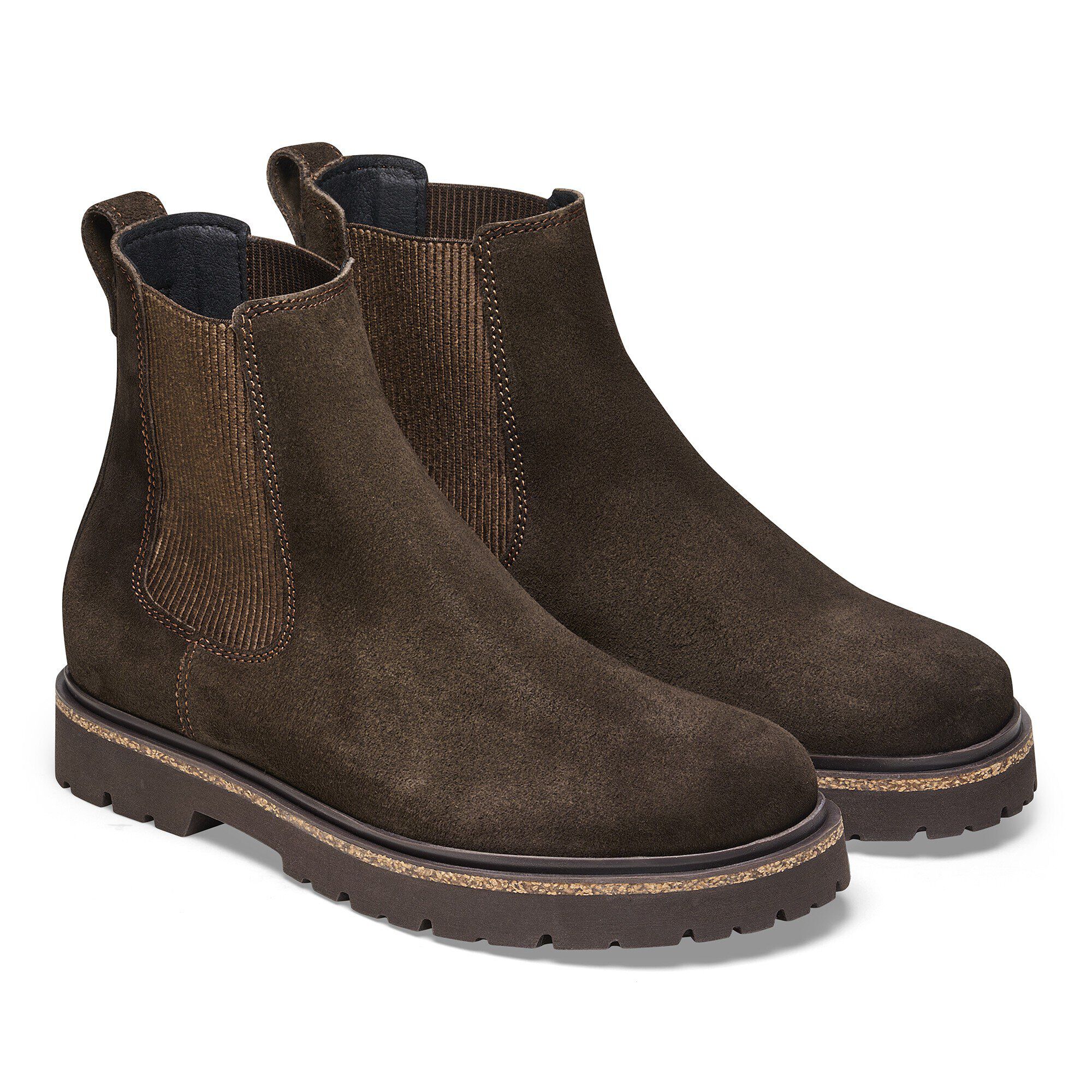 Highwood Slip On Women Suede Leather Mocha - Image 7