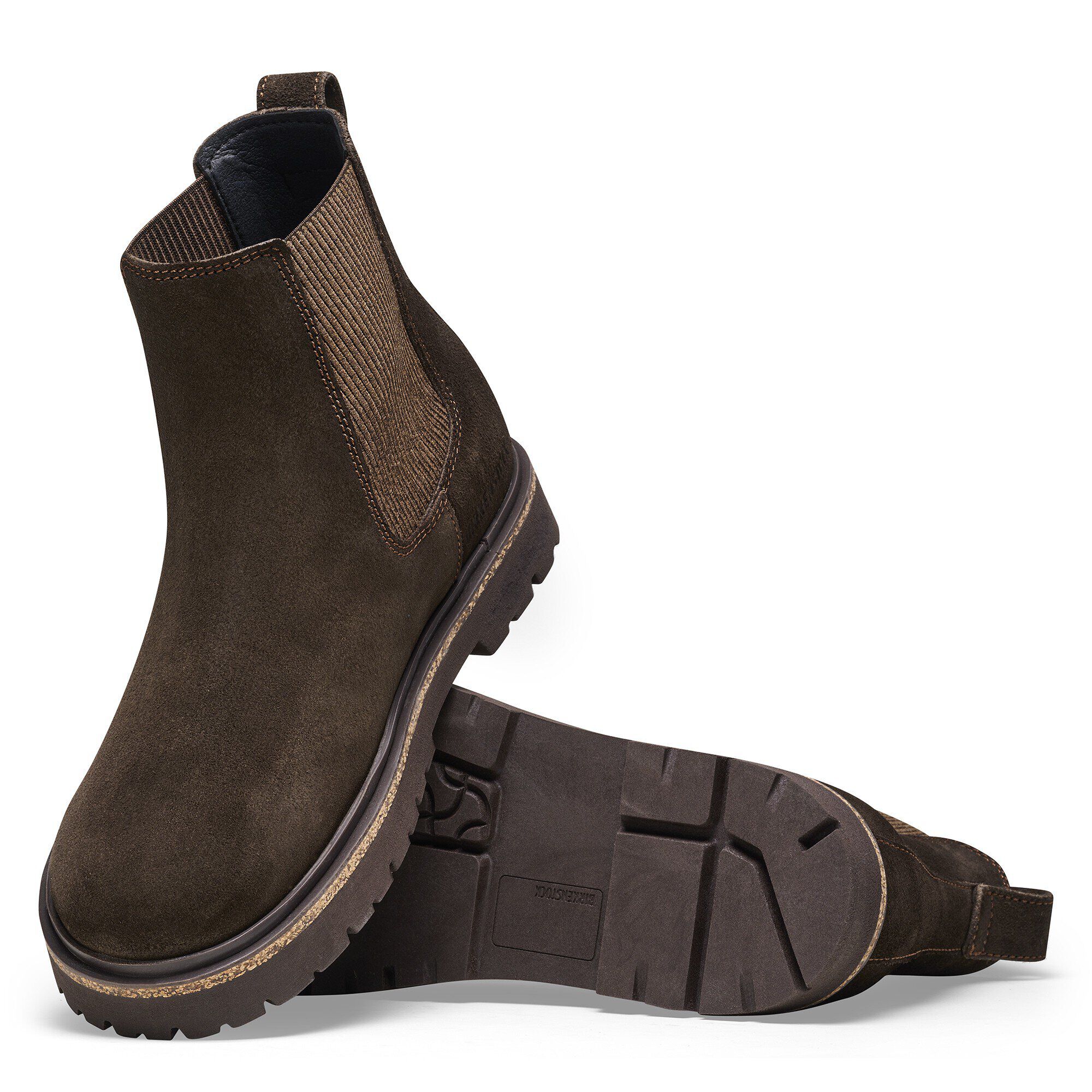 Highwood Slip On Women Suede Leather Mocha - Image 6