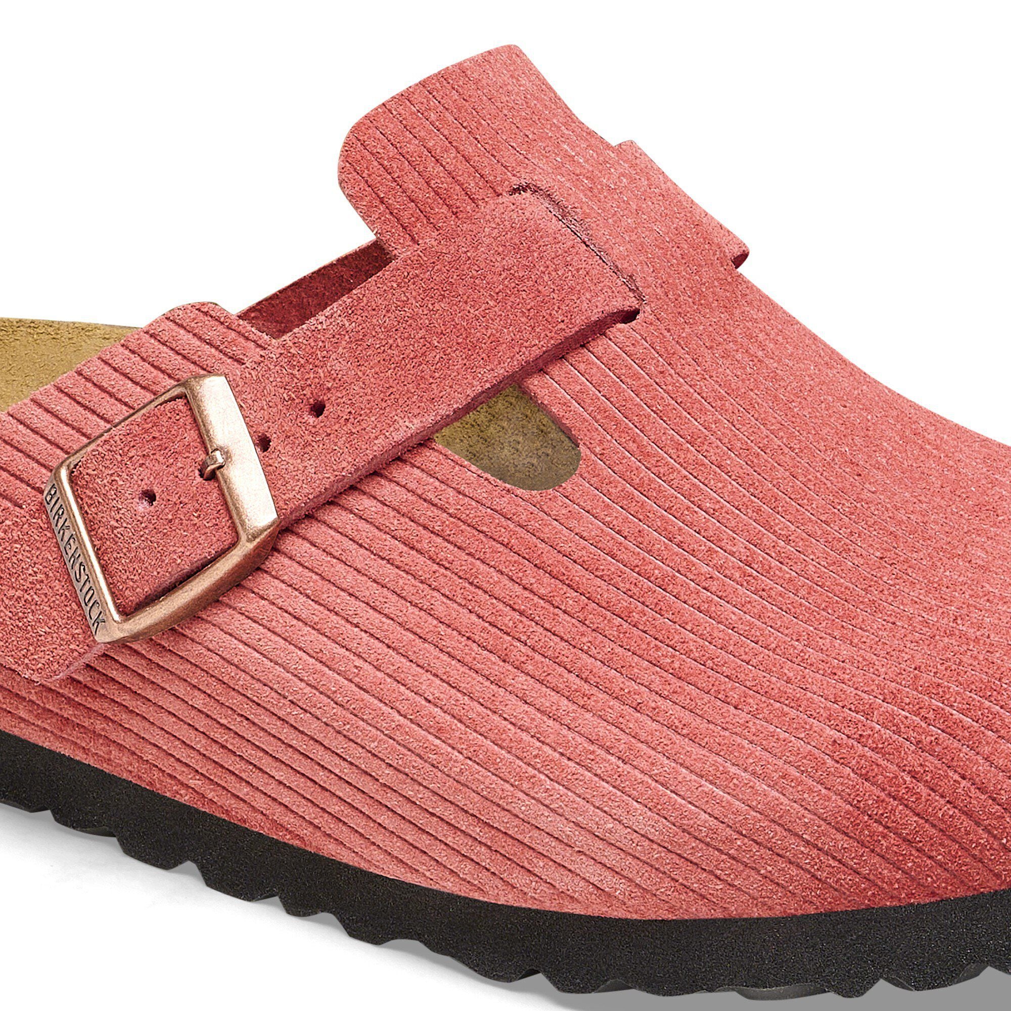 Boston Suede Embossed Corduroy Sienna Red - Image 8