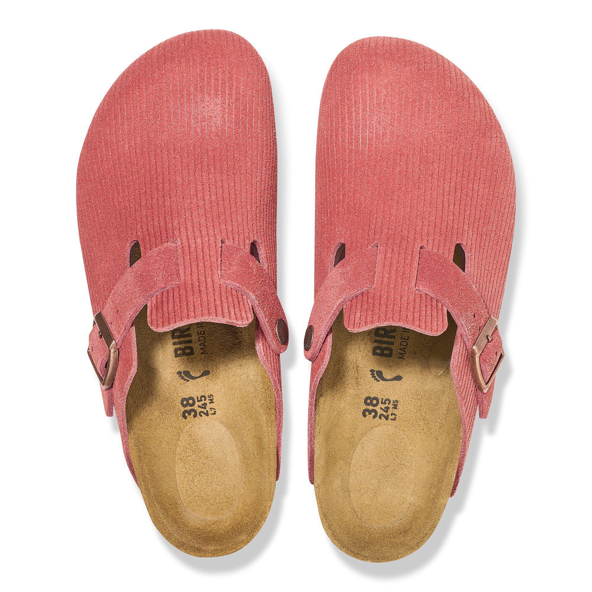 Boston Suede Embossed Corduroy Sienna Red - Image 2