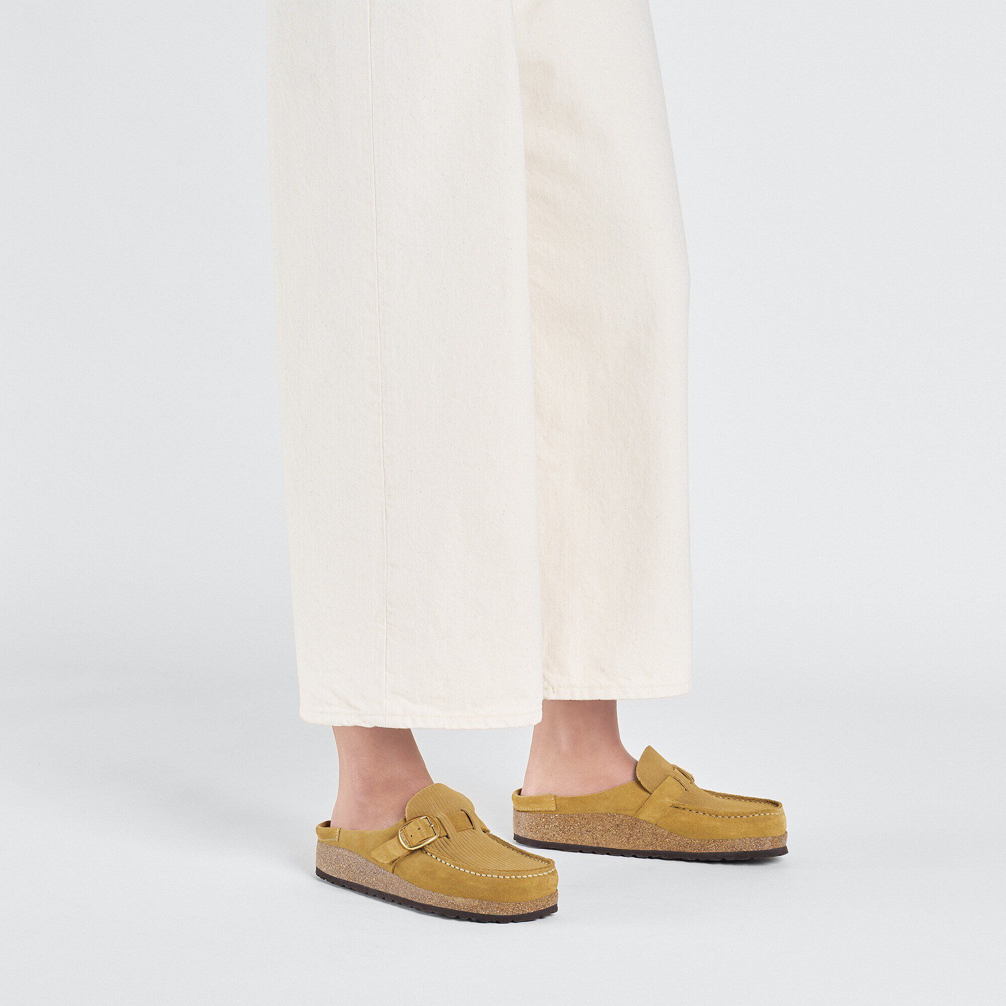 Buckley Suede Embossed Corduroy Cork Brown - Image 7