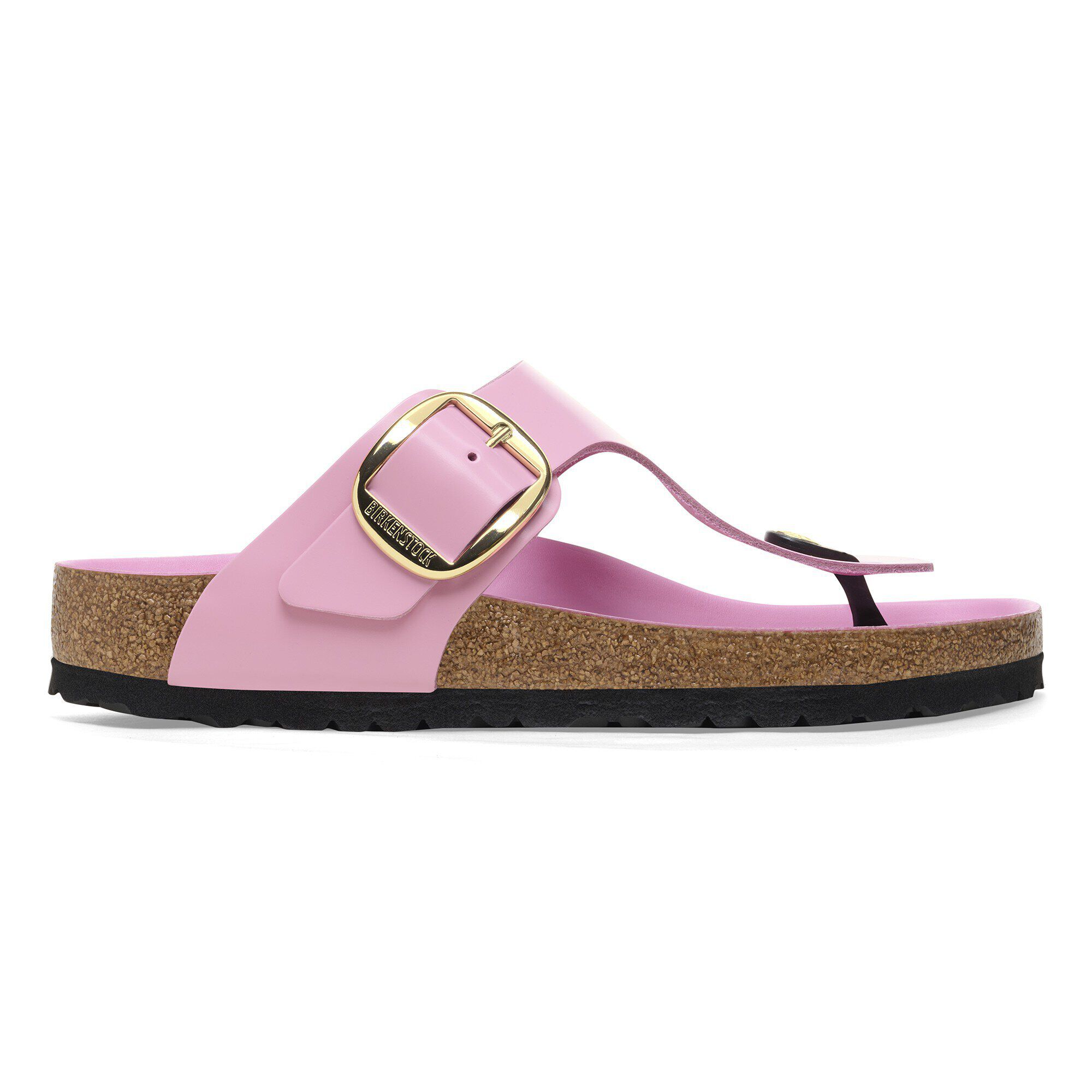 Gizeh Big Buckle Natural Leather Patent - Image 3