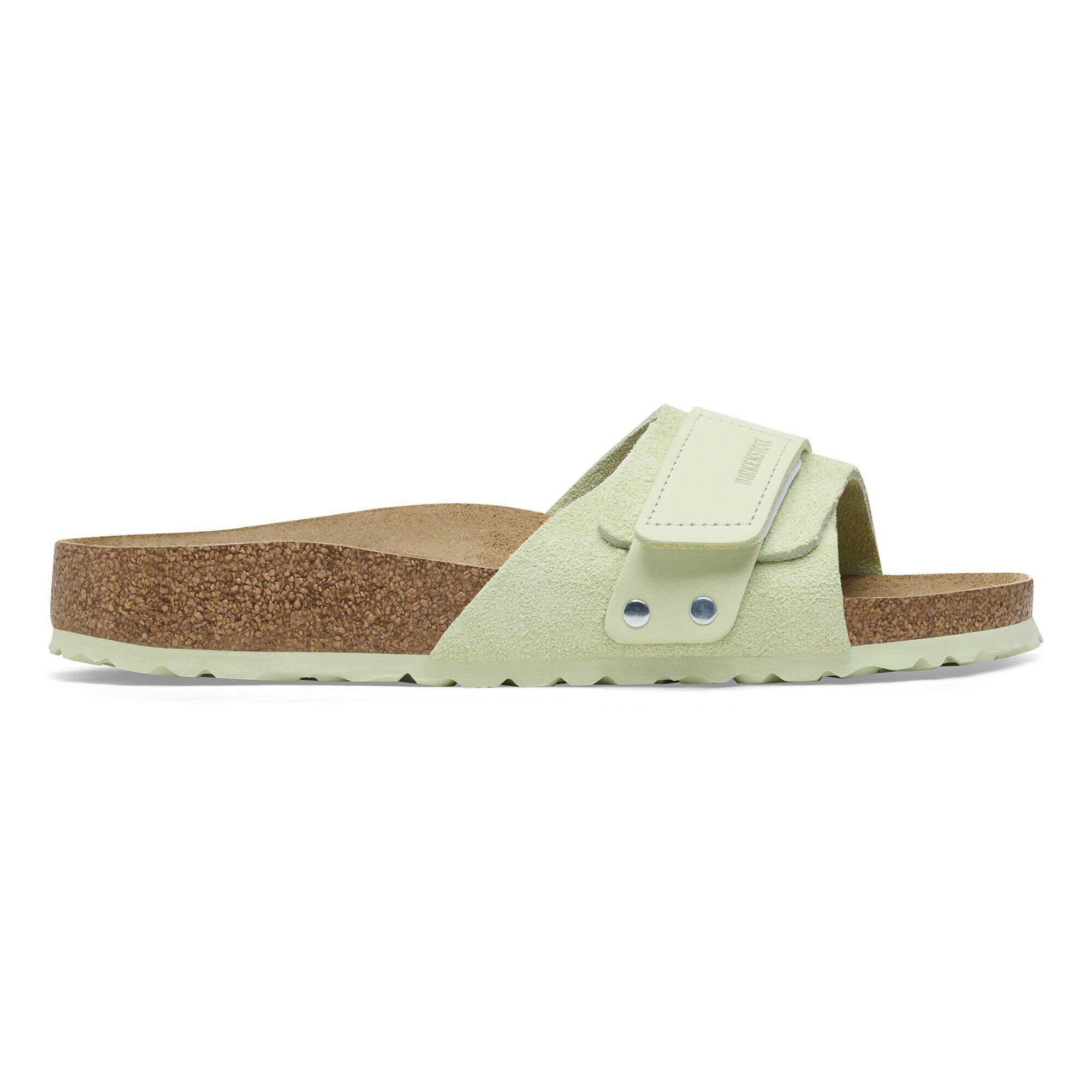 Oita Suede Leather Faded Lime - Image 3