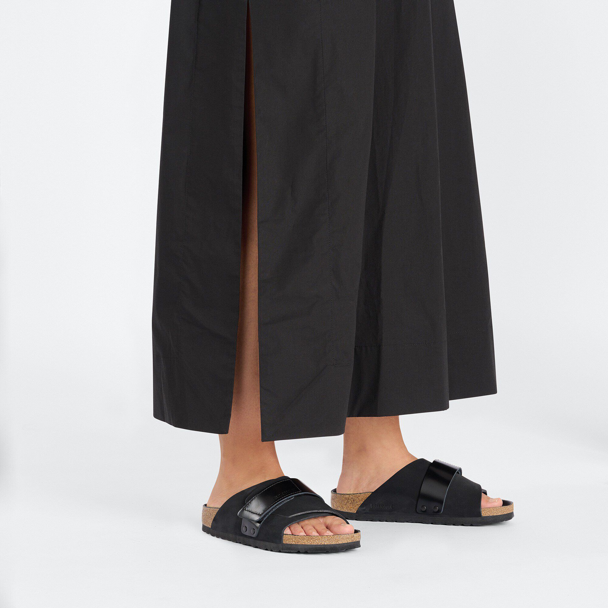 Kyoto Nubuck Leather Black - Image 7