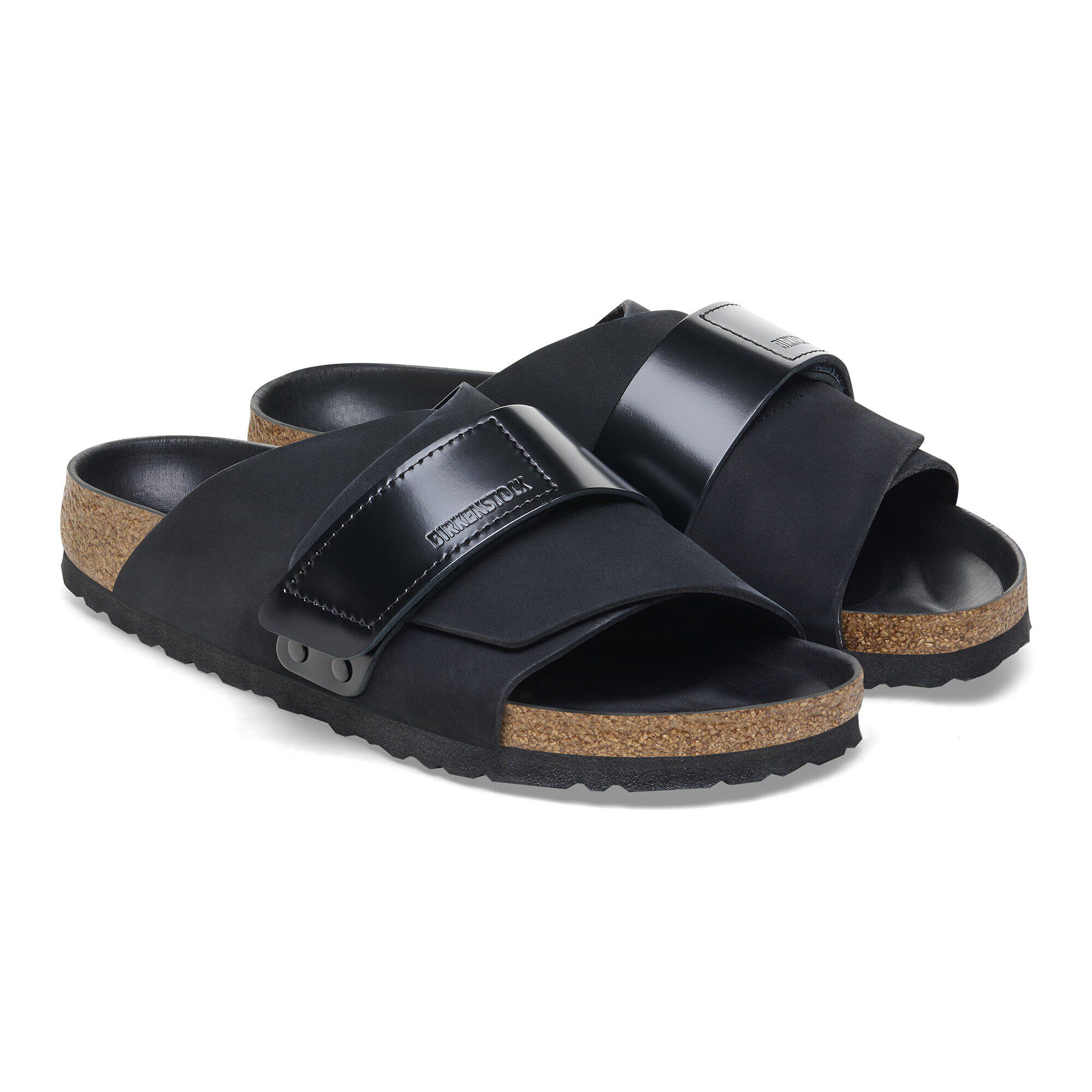Kyoto Nubuck Leather Black - Image 5