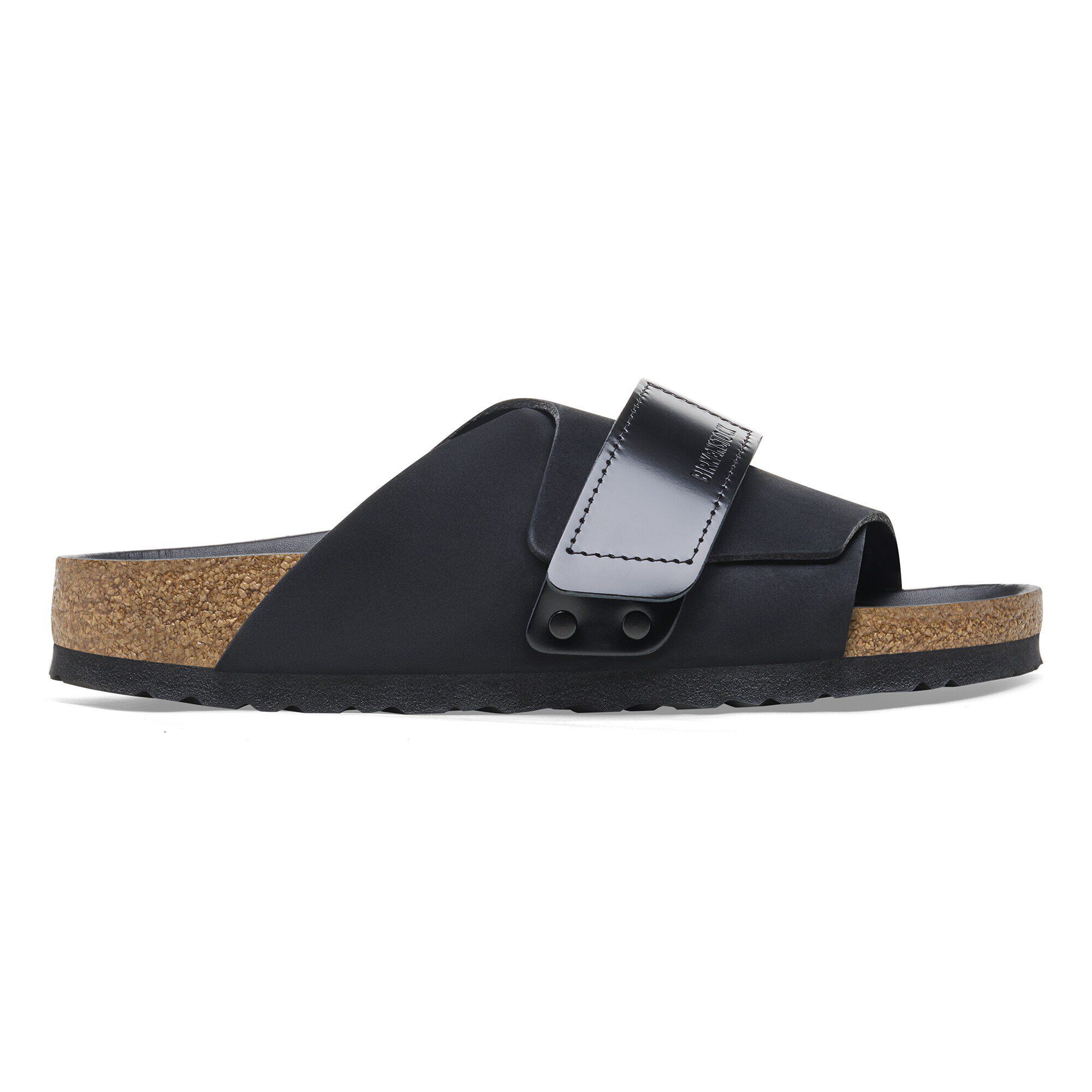 Kyoto Nubuck Leather Black - Image 3