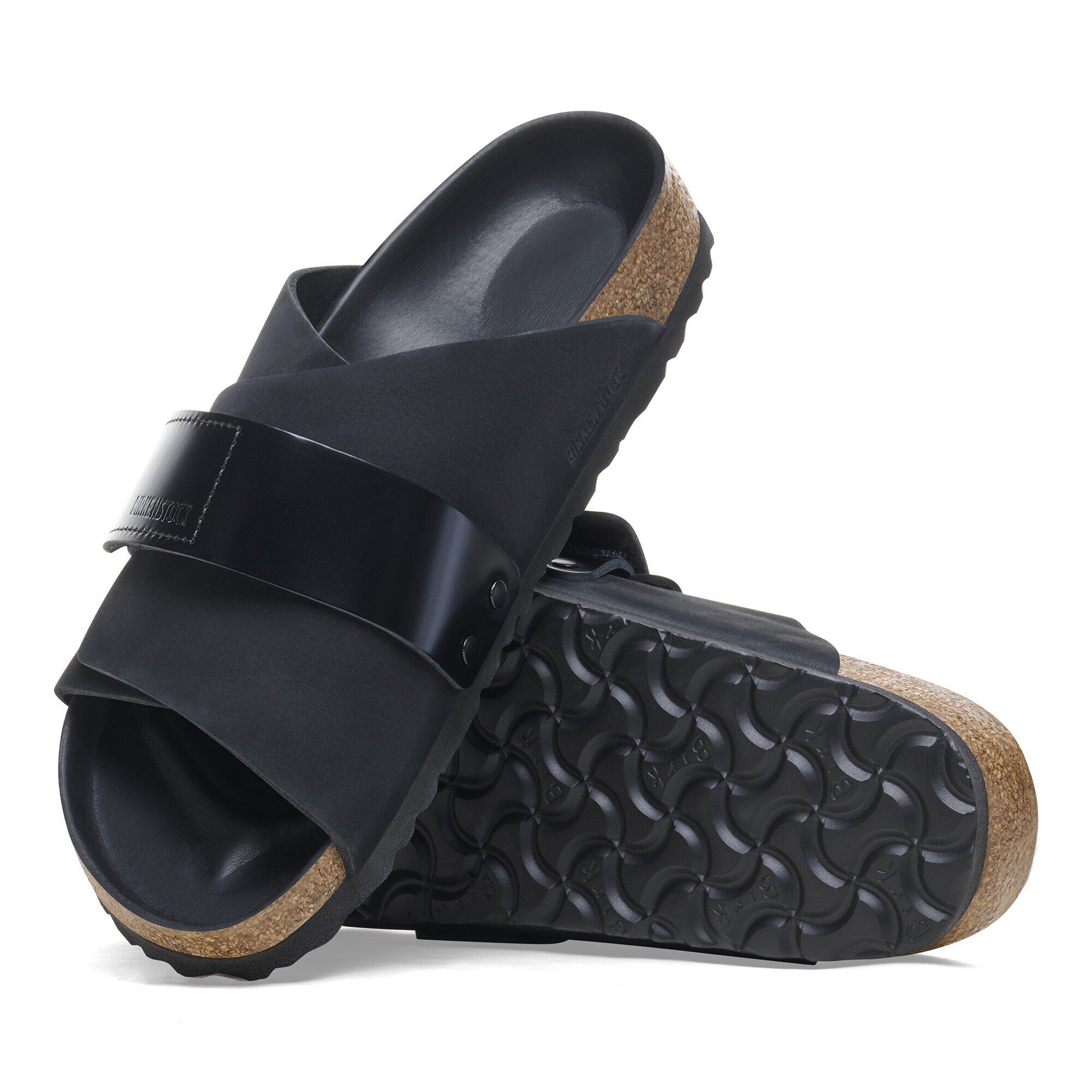 Kyoto Nubuck Leather Black - Image 4