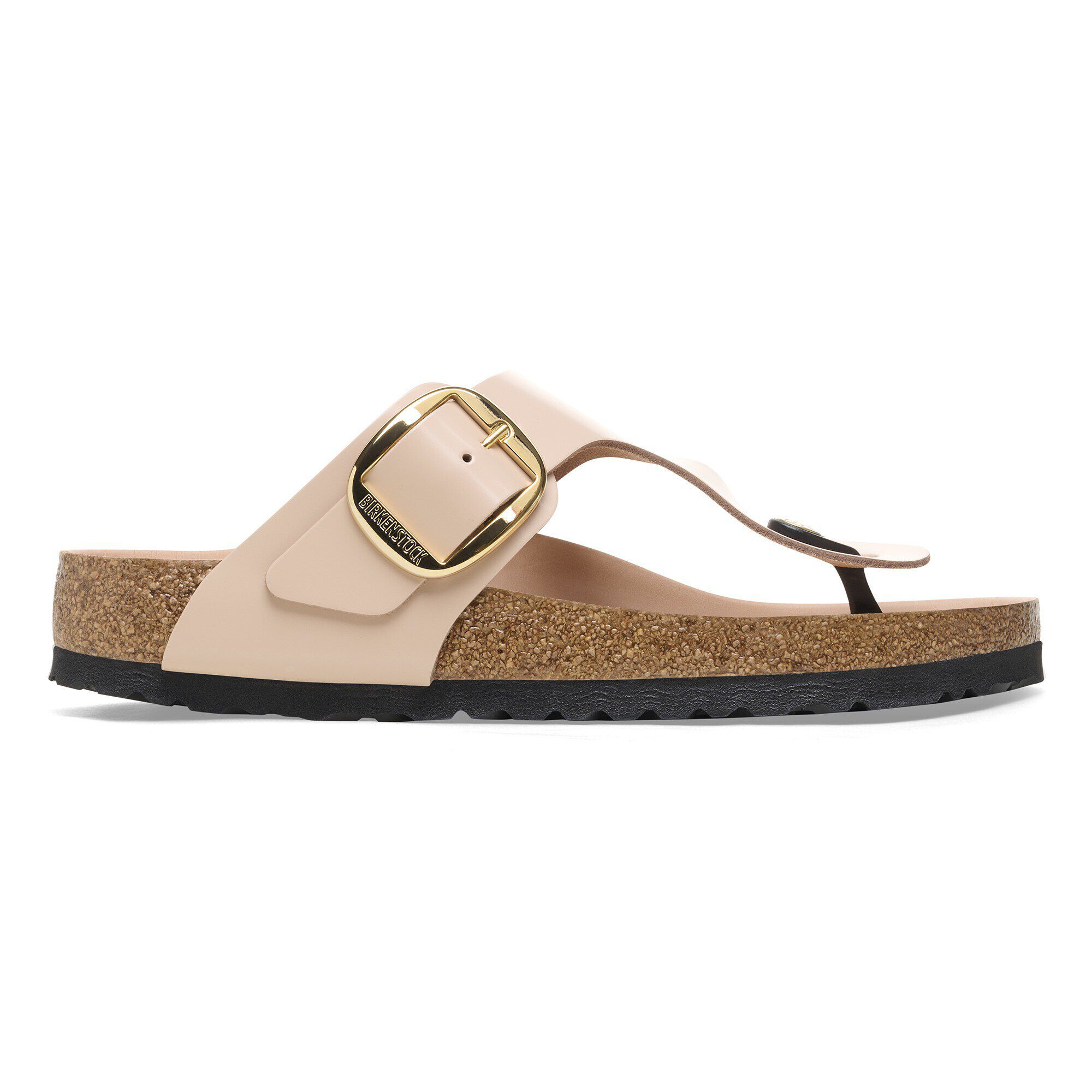 Gizeh Big Buckle Natural Leather Patent - Image 3