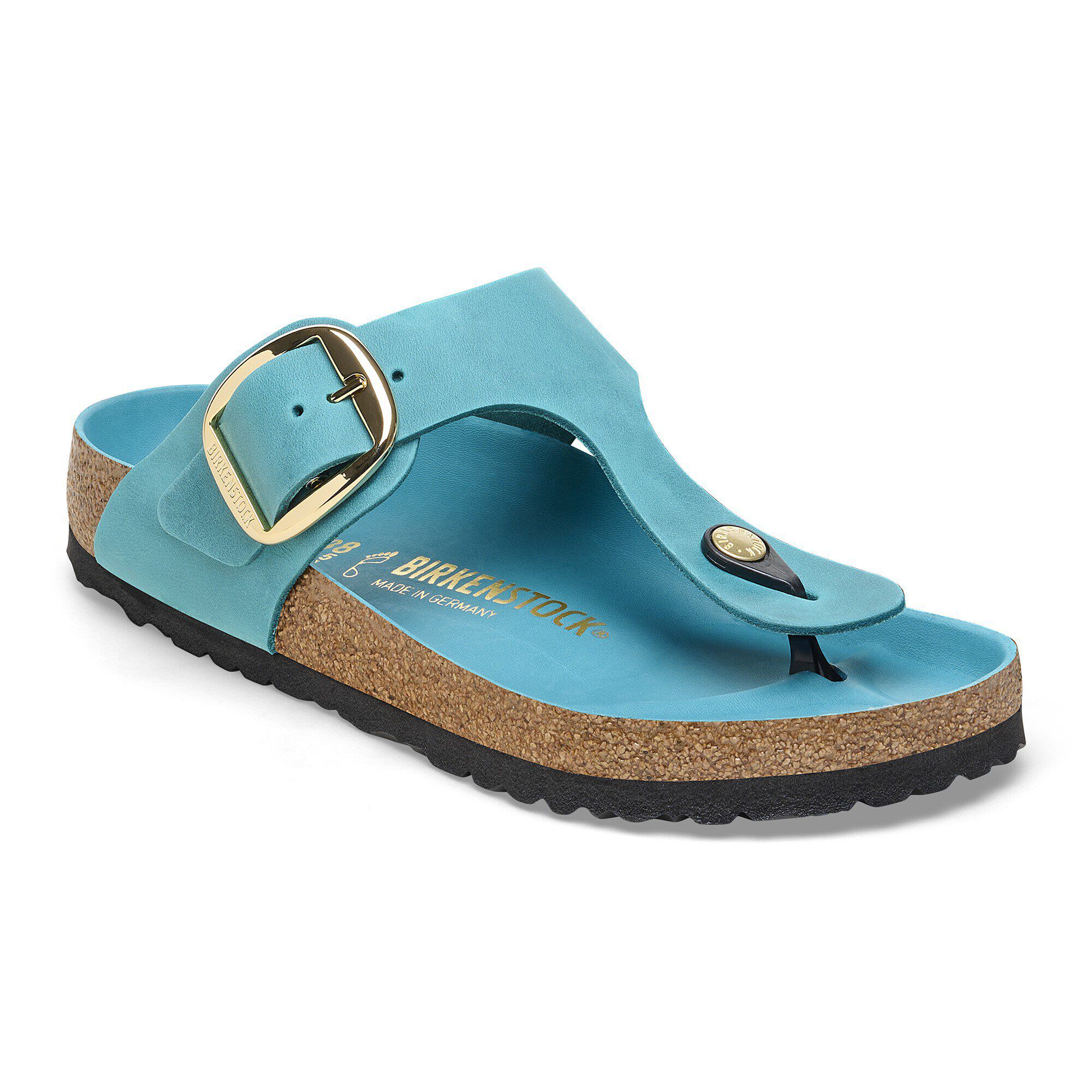 Gizeh Big Buckle Natural Leather Oiled