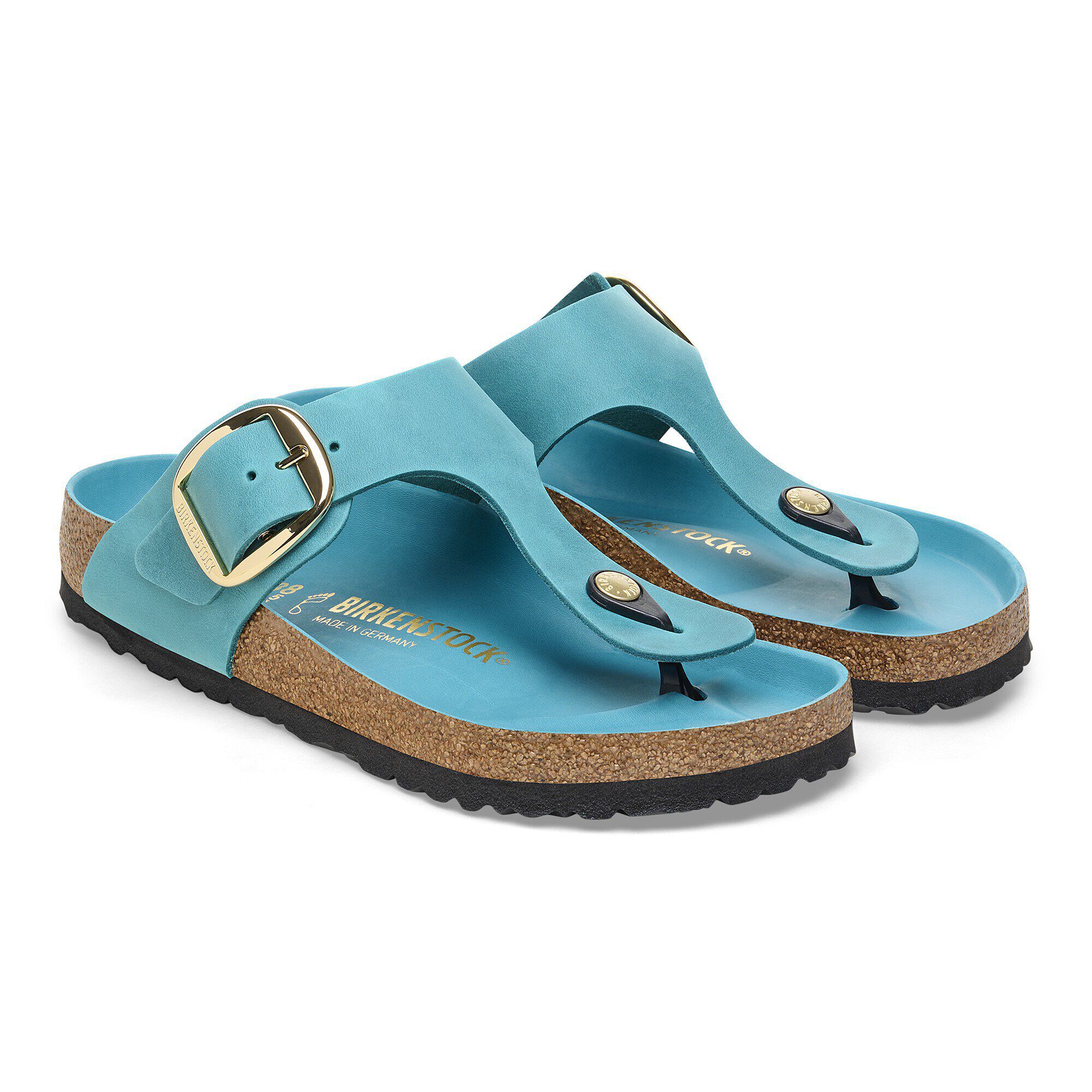 Gizeh Big Buckle Natural Leather Oiled - Image 4