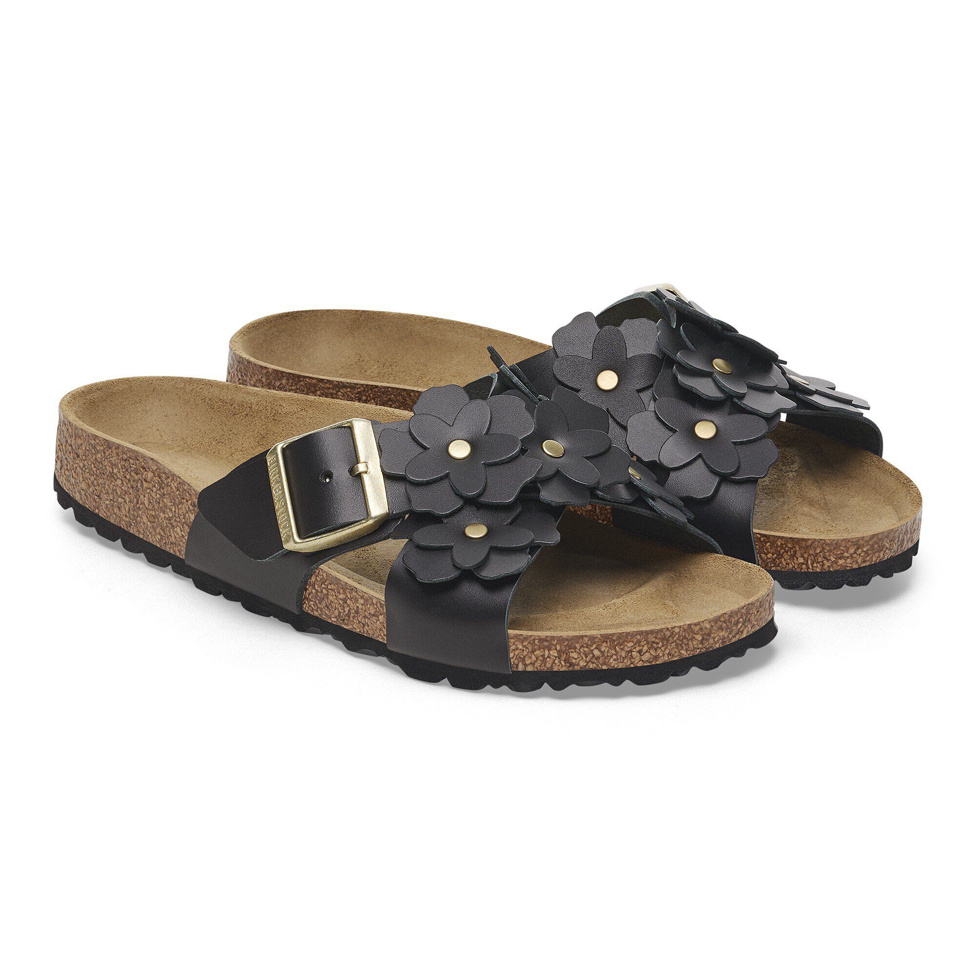 Siena Flower Embellishment Natural Leather - Image 6