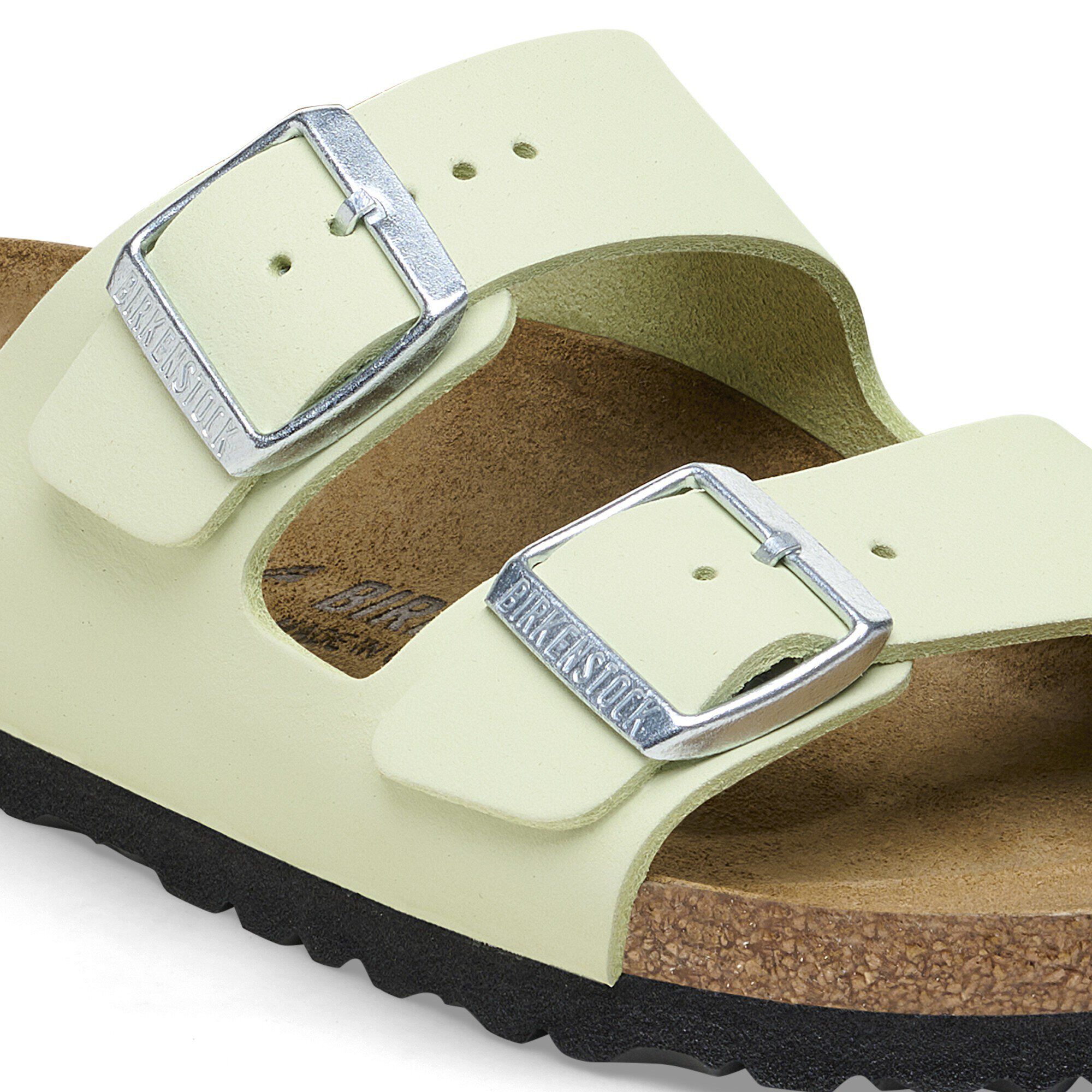 Arizona Nubuck Leather Faded Lime - Image 6