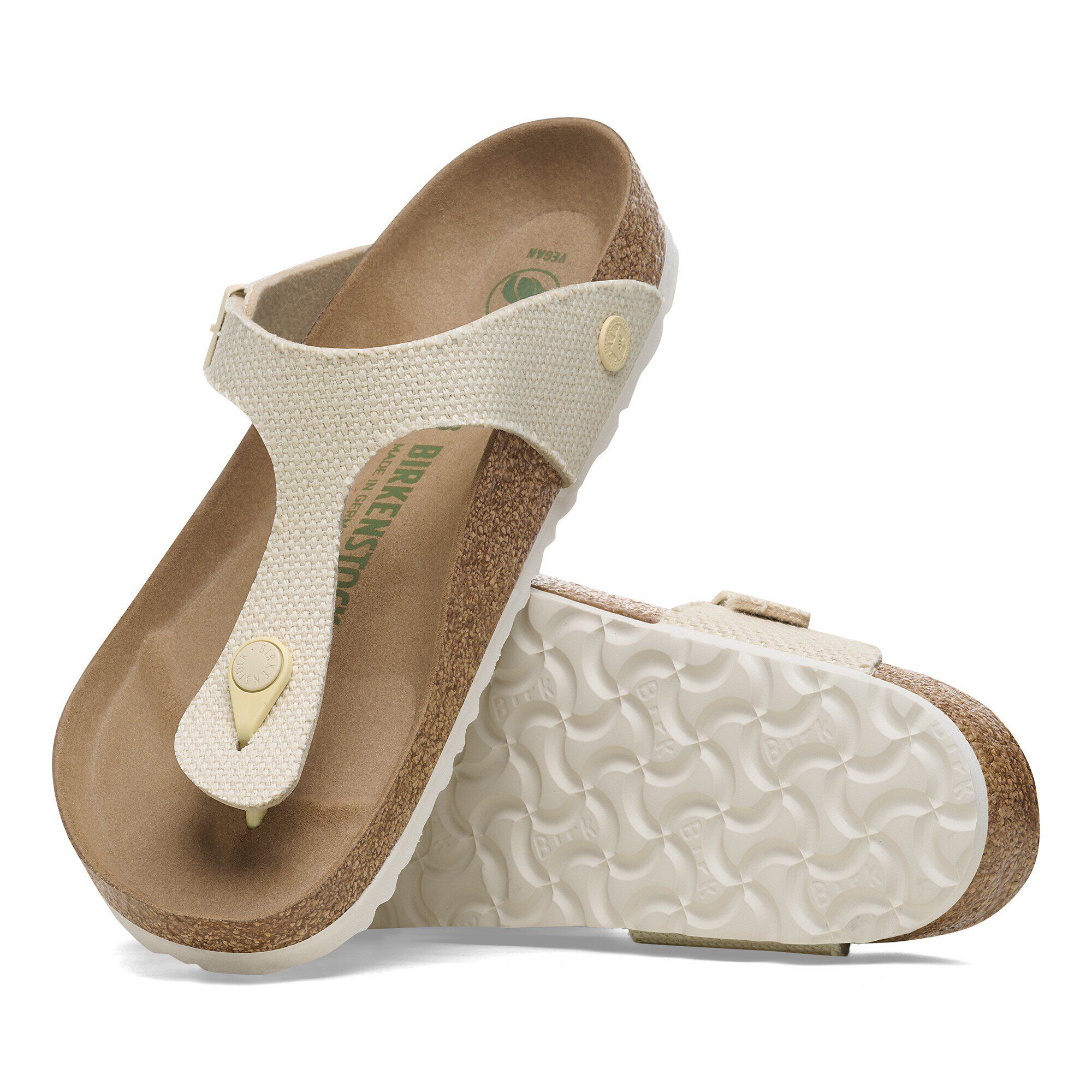 Gizeh Vegan Textile Casual Canvas Eggshell - Image 7