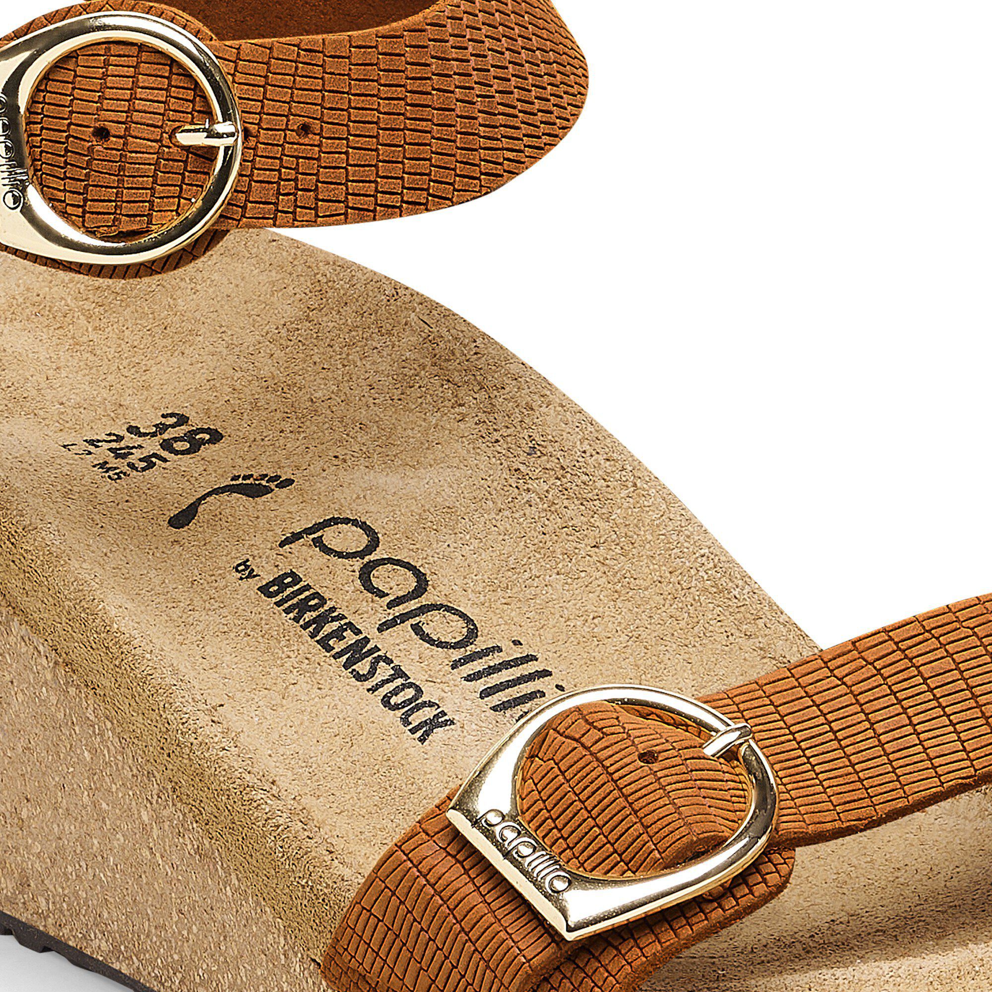 Soley Ring-Buckle Nubuck Leather Embossed - Image 8