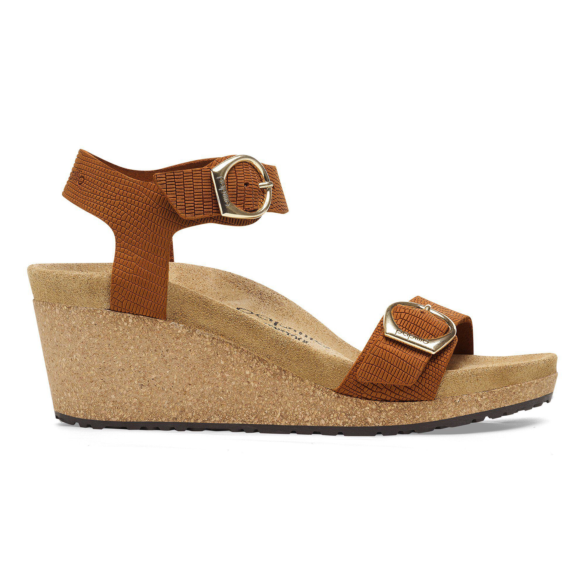 Soley Ring-Buckle Nubuck Leather Embossed - Image 3