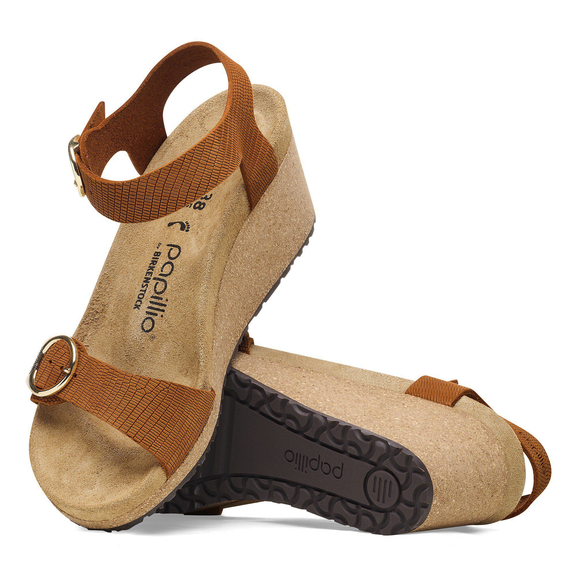Soley Ring-Buckle Nubuck Leather Embossed - Image 7