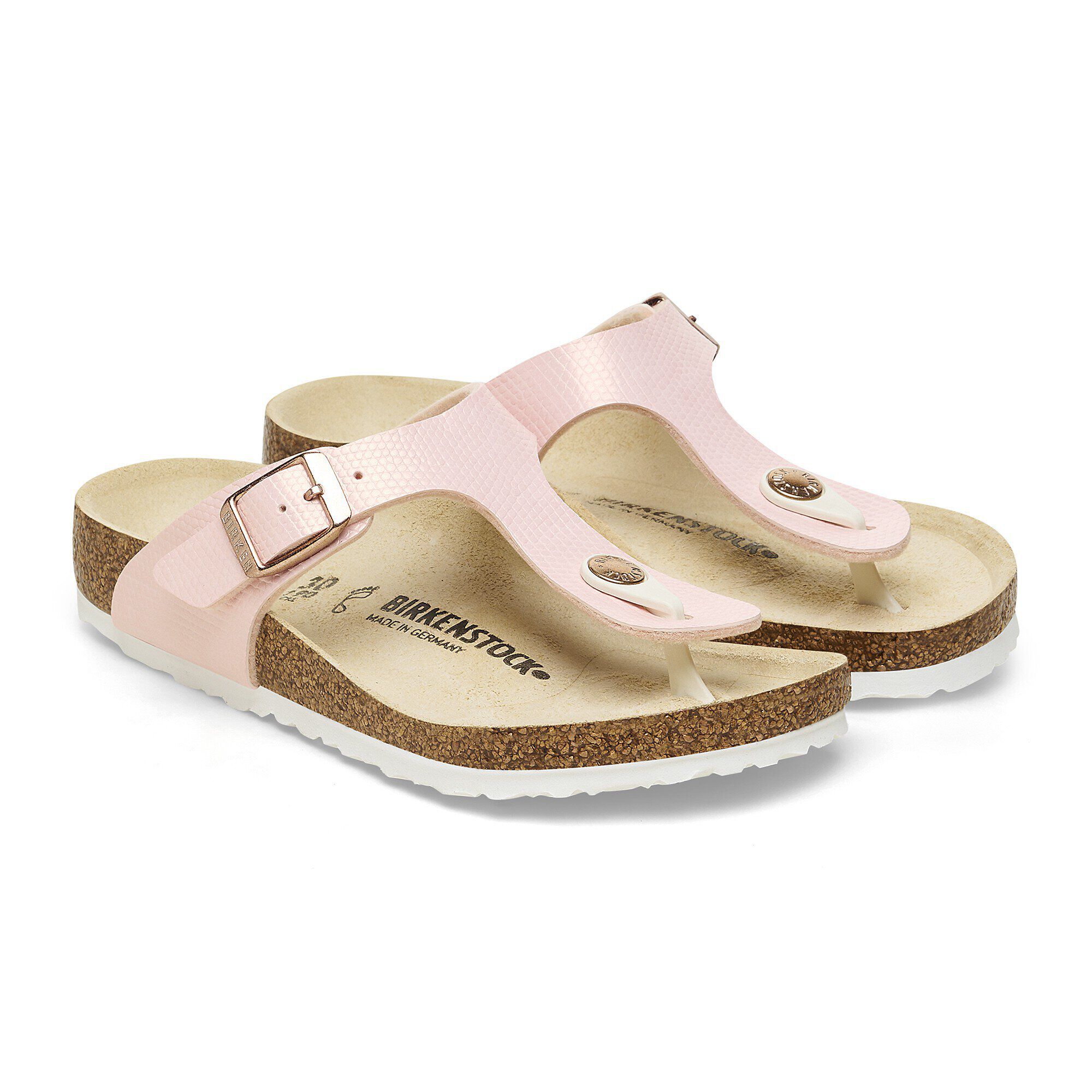 Gizeh Kids Bs Birko-Flor Embossed Shiny Light Rose - Image 4