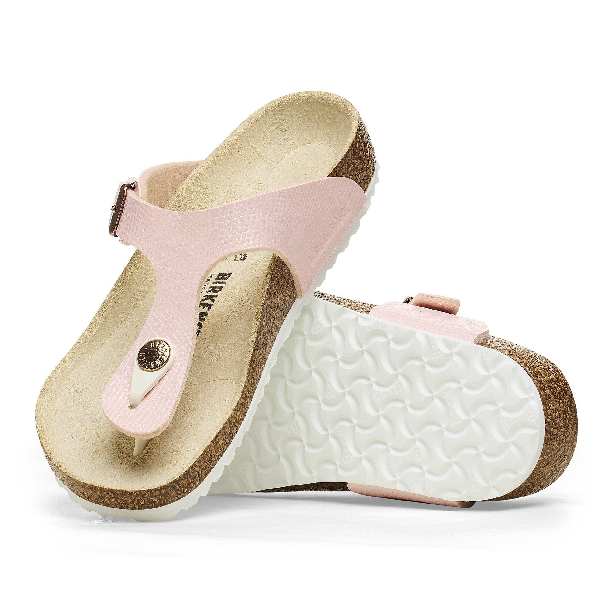 Gizeh Kids Bs Birko-Flor Embossed Shiny Light Rose - Image 5