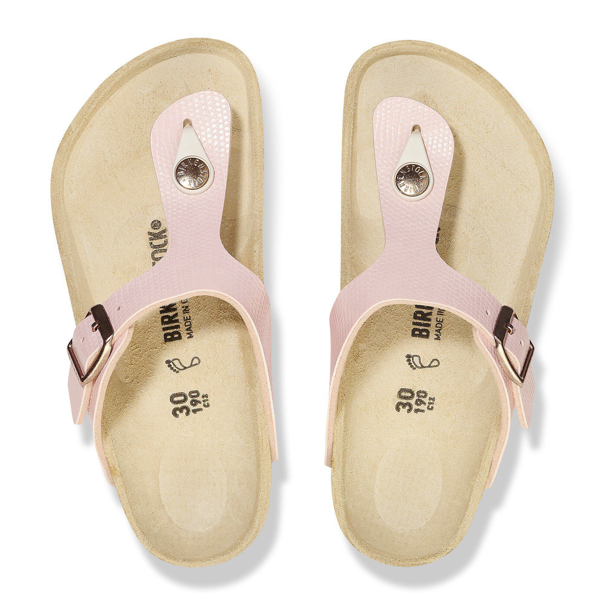 Gizeh Kids Bs Birko-Flor Embossed Shiny Light Rose - Image 2