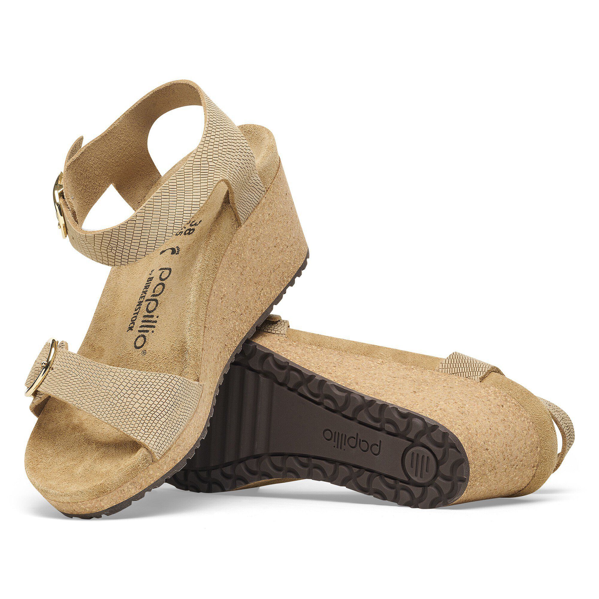 Soley Ring-Buckle Nubuck Leather Embossed - Image 6