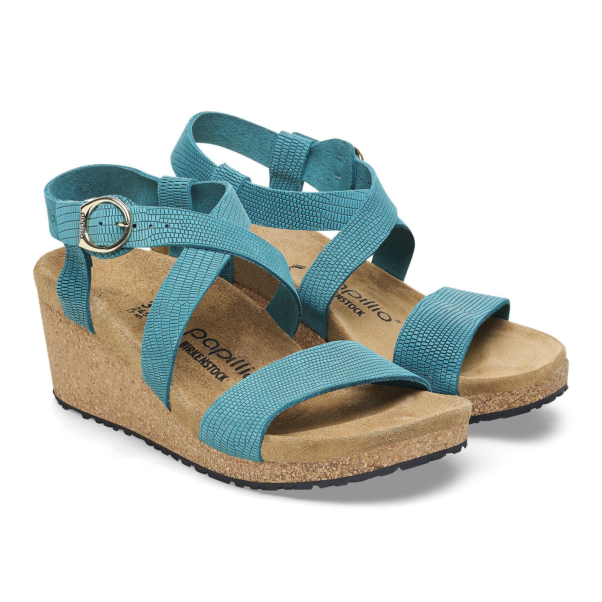 Sibyl Ring-Buckle Nubuck Leather Embossed - Image 4