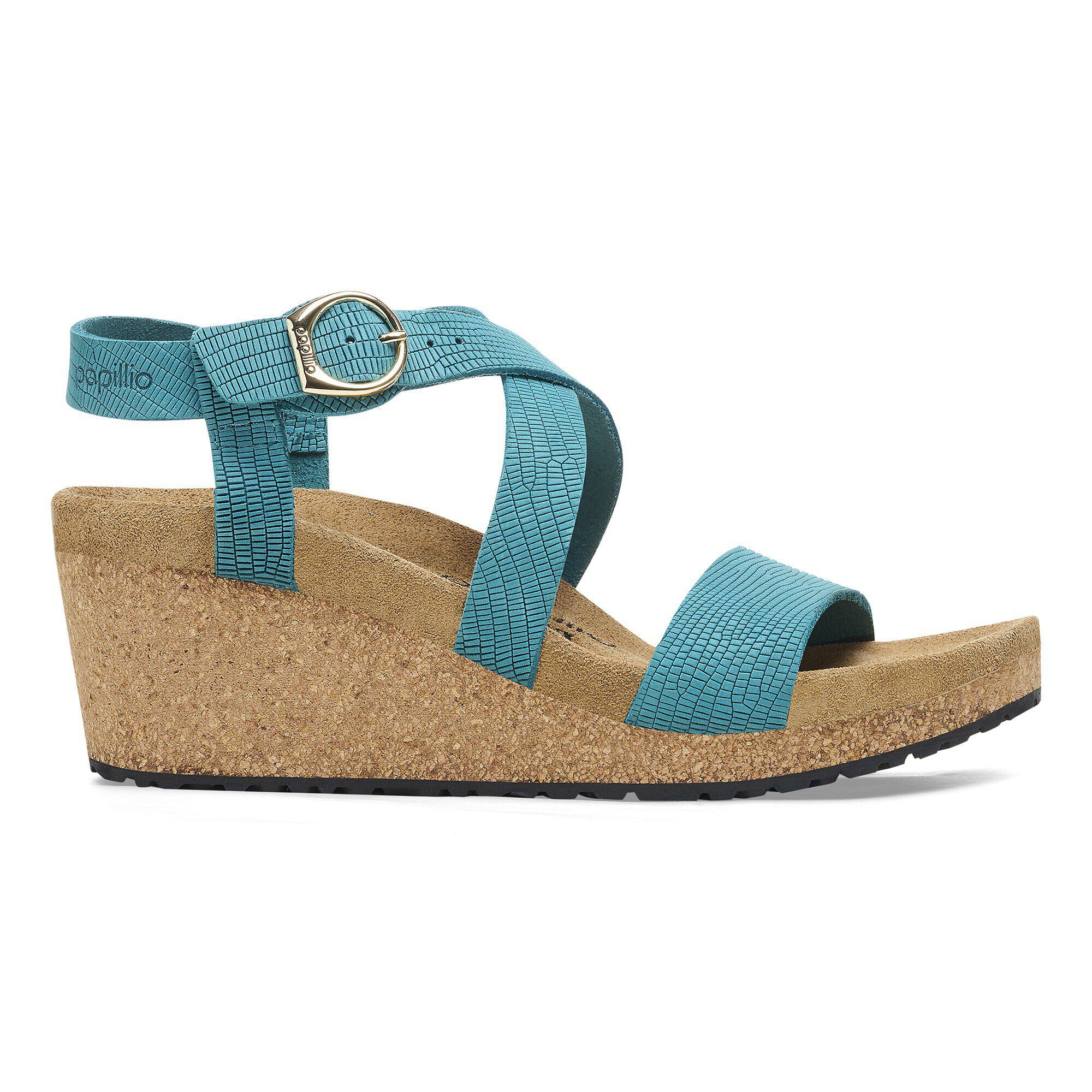 Sibyl Ring-Buckle Nubuck Leather Embossed - Image 3