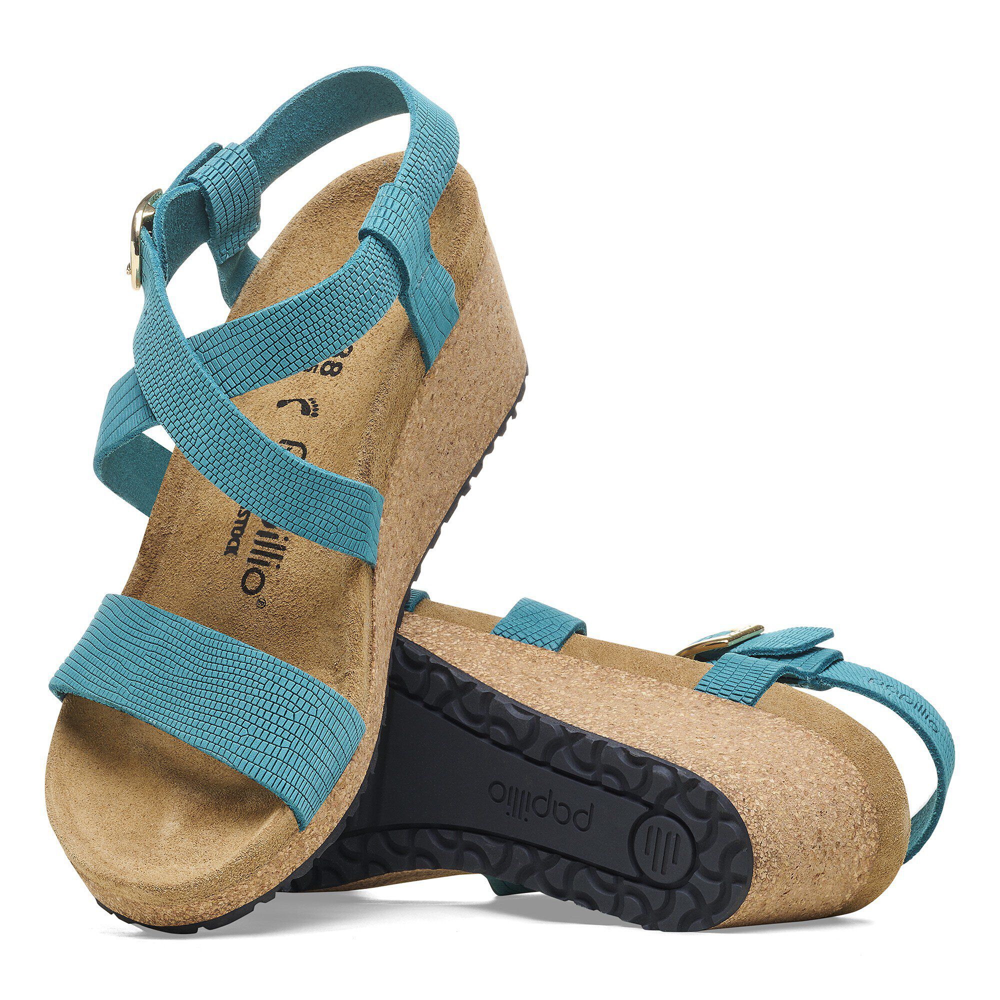 Sibyl Ring-Buckle Nubuck Leather Embossed - Image 7