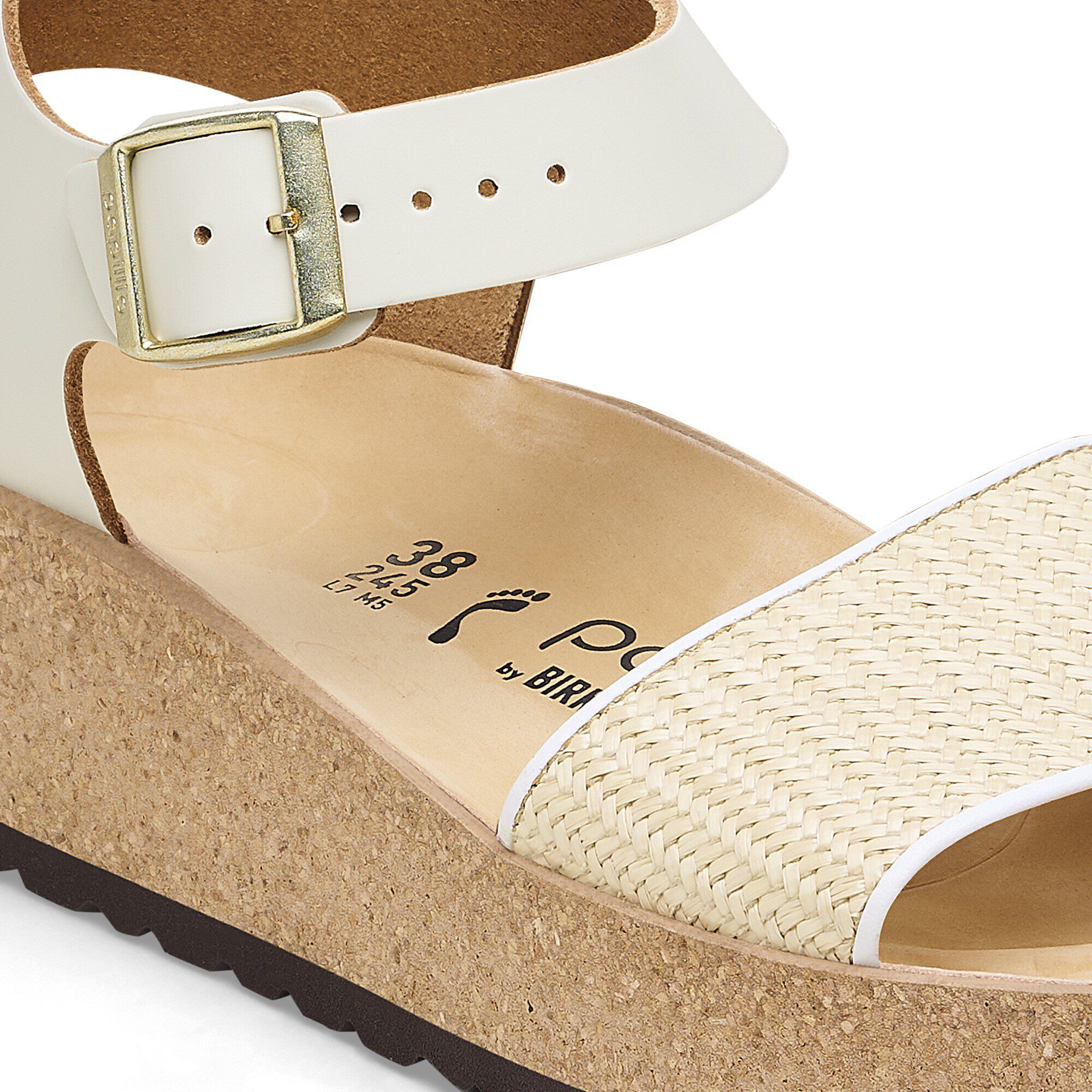 Glenda Raffia Natural Leather/Synthetics - Image 4