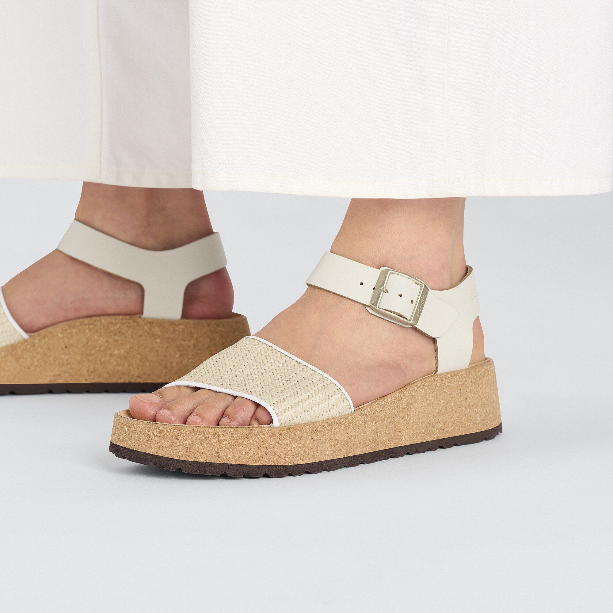 Glenda Raffia Natural Leather/Synthetics - Image 6