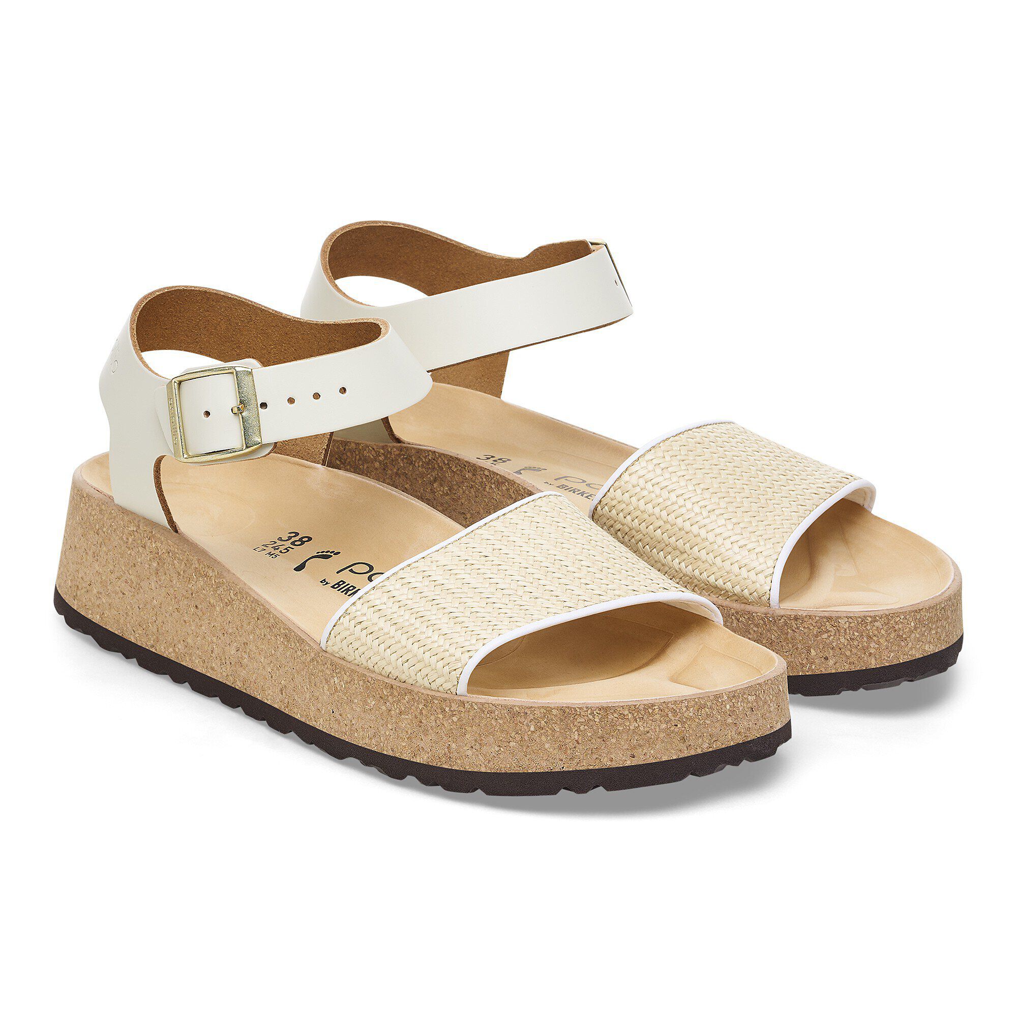 Glenda Raffia Natural Leather/Synthetics - Image 8