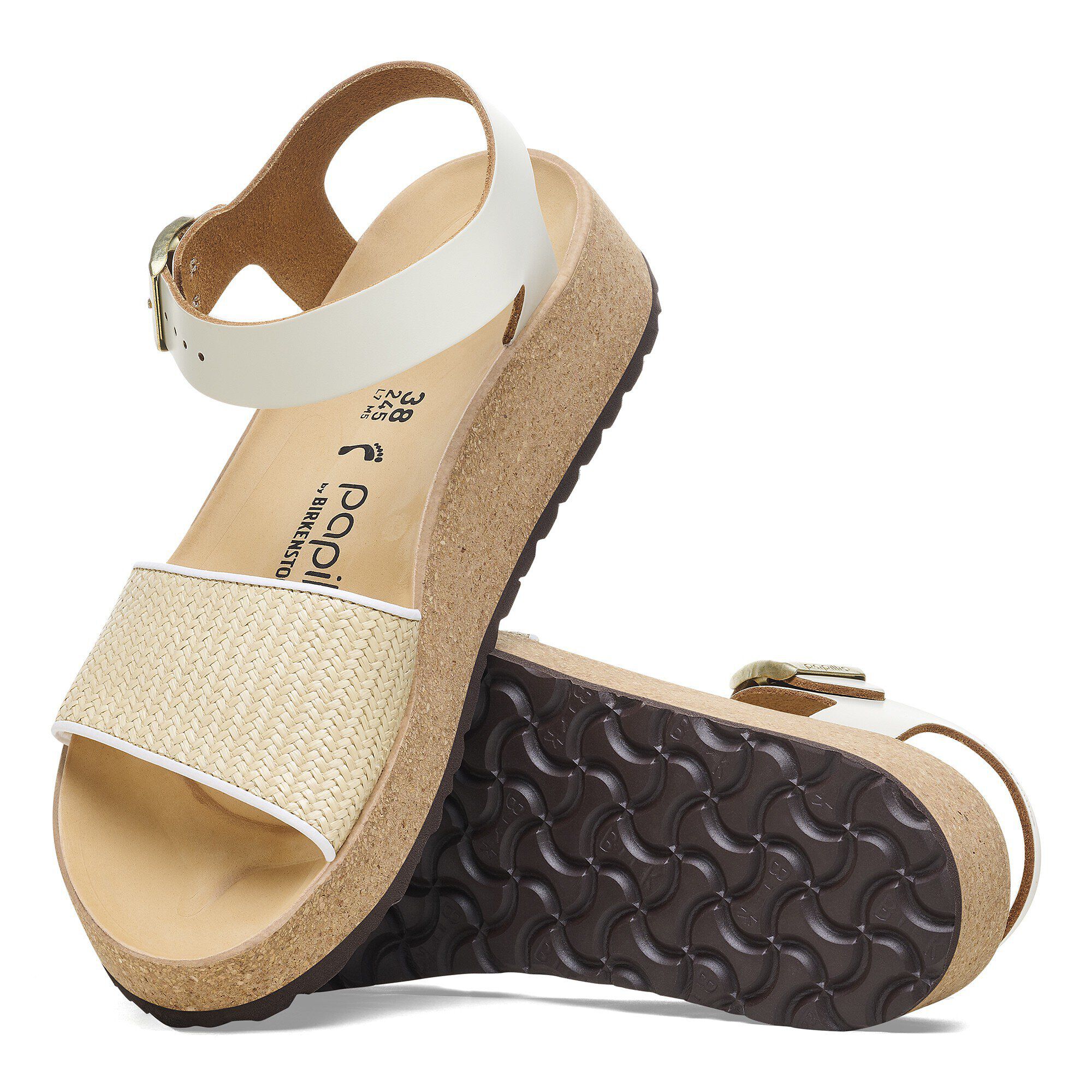 Glenda Raffia Natural Leather/Synthetics - Image 5
