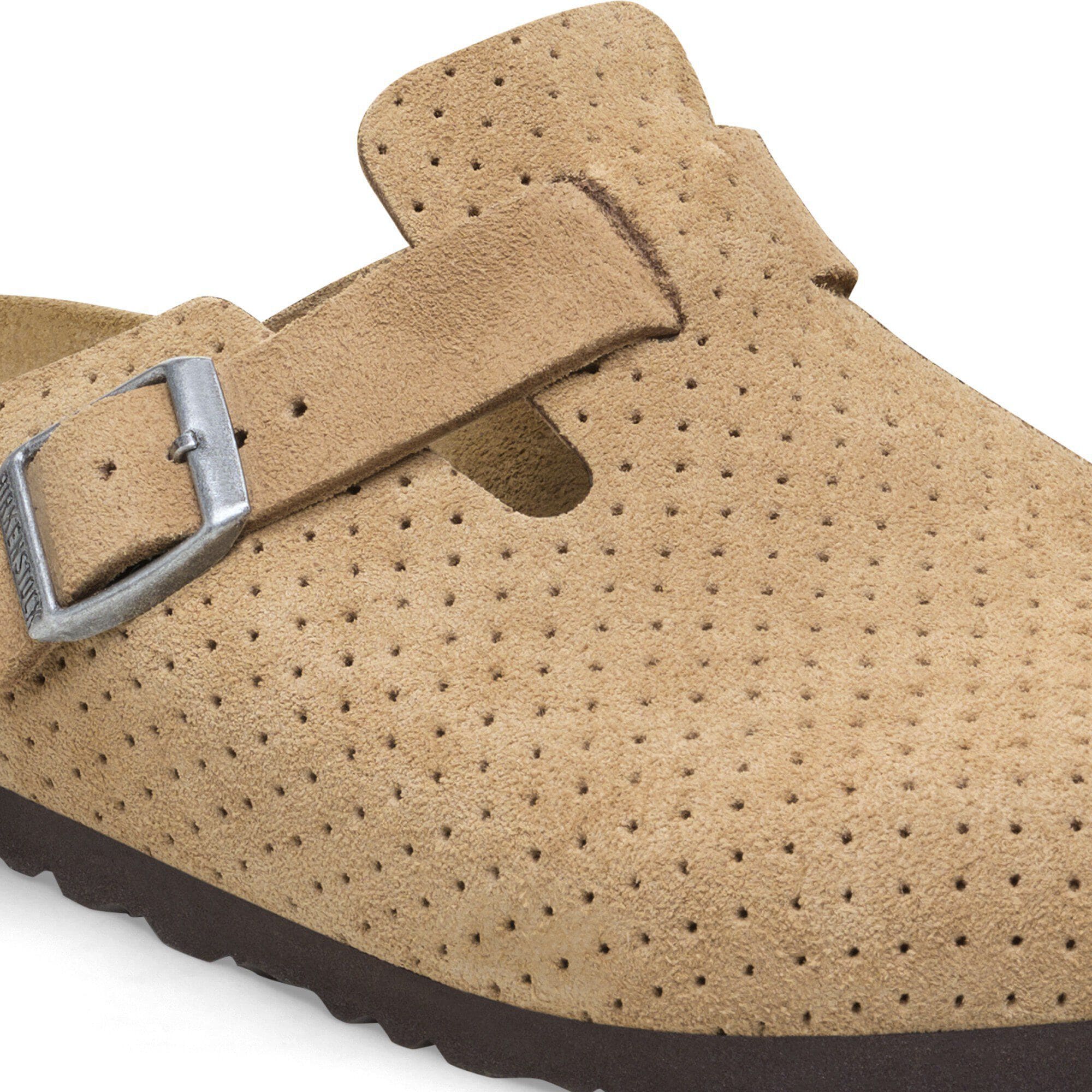 Boston Suede Embossed Dotted New Beige - Image 7