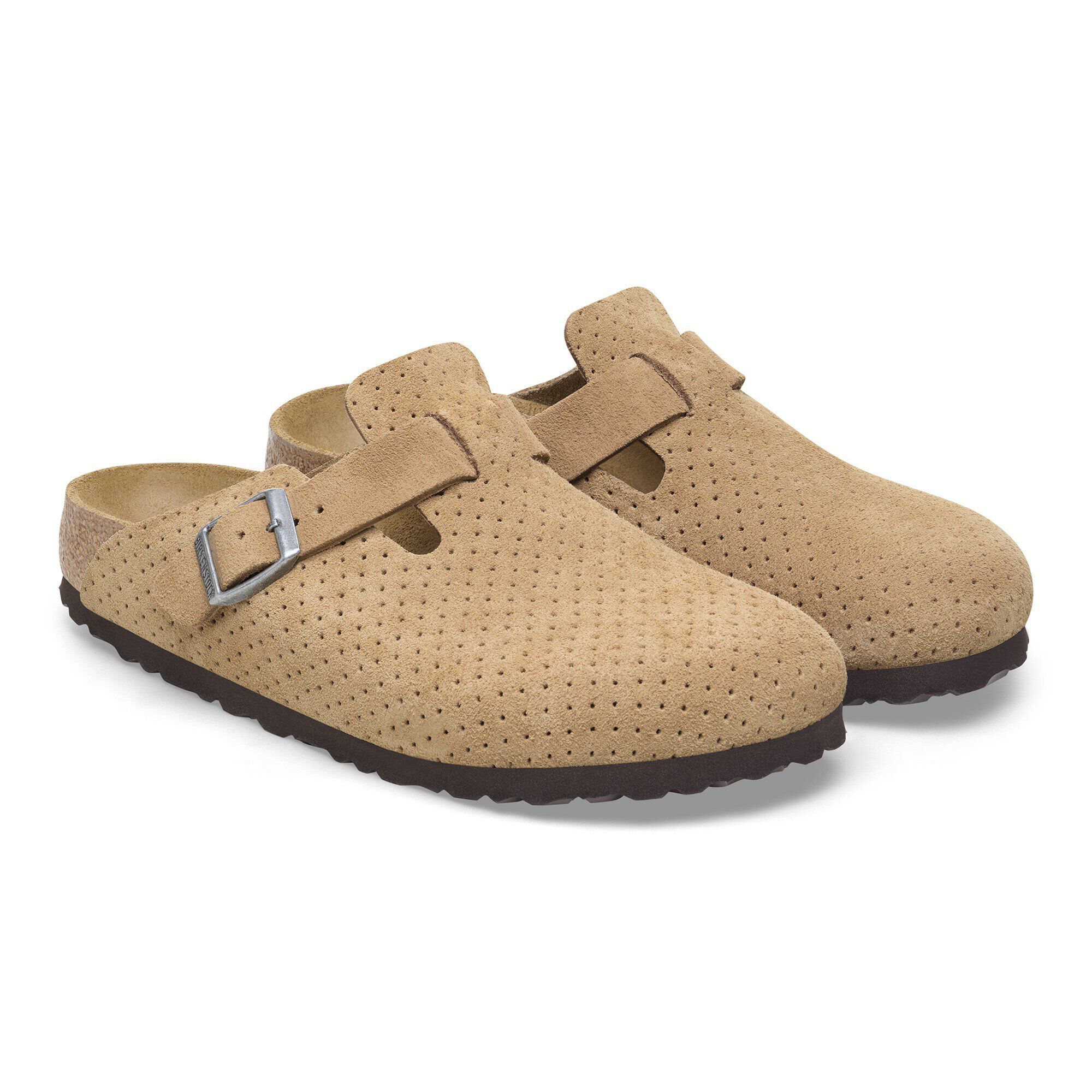 Boston Suede Embossed Dotted New Beige - Image 6