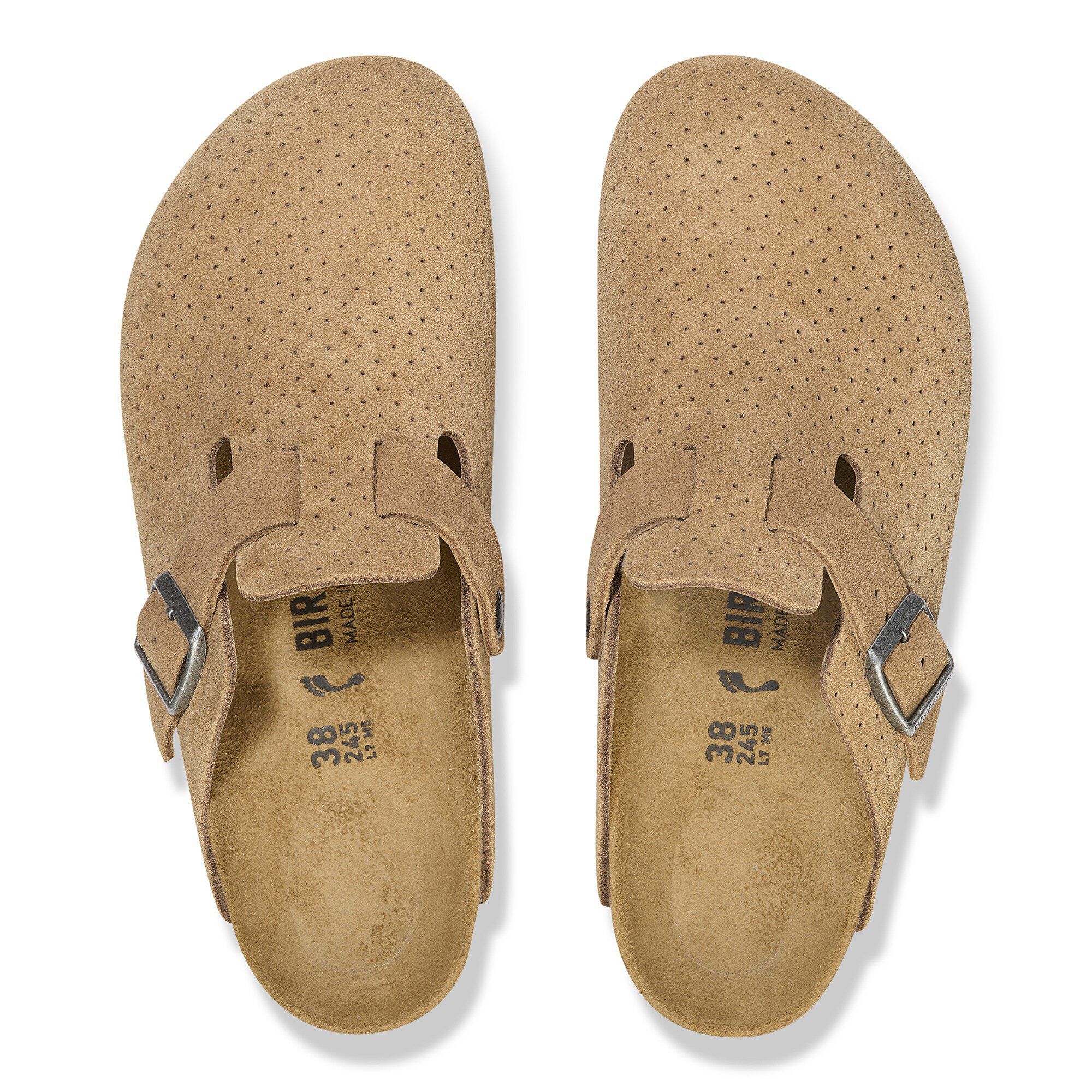 Boston Suede Embossed Dotted New Beige - Image 2